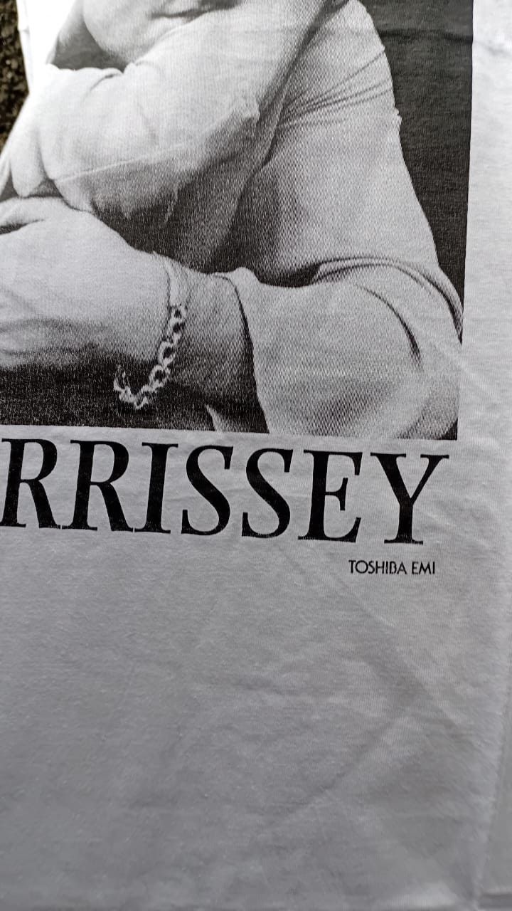 Morrissey × The Smiths × Vintage VINTAGE MORRISSEY TOSHIBA EMI PROMO SHIRT RARE Size US L / EU 52-54 / 3 - 4 Thumbnail