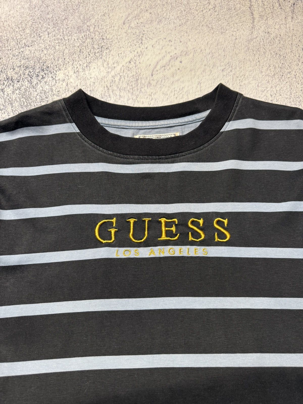 A$AP Rocky × Guess Guess x A$AP Rocky Blue Striped T-Shirt Size US M / EU 48-50 / 2 - 5 Thumbnail