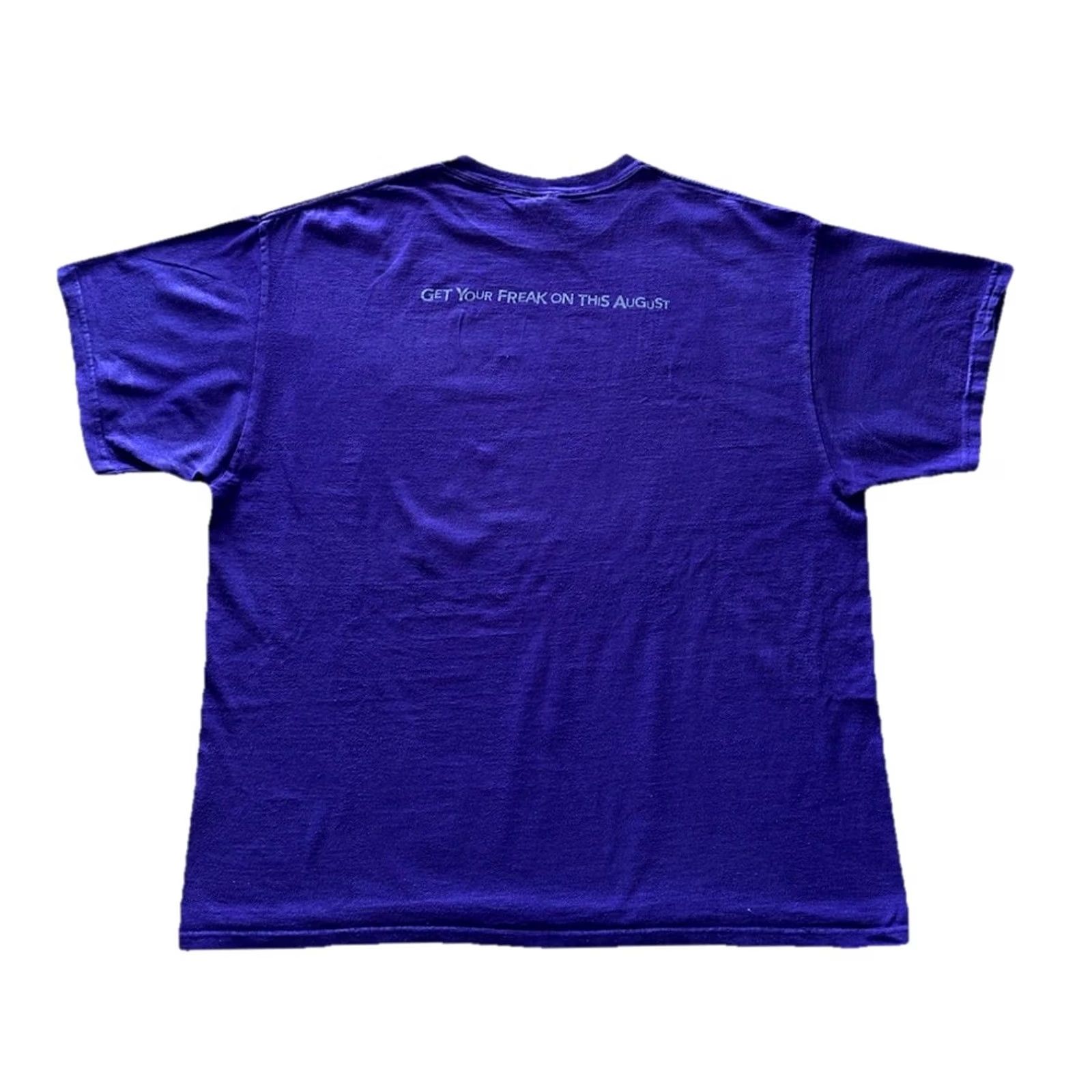 Delta VINTAGE Y2K Freaky Friday Movie Promo Tee Lindsey Lohan Walt Disney Purple XL Shirt Mens" Size US XL / EU 56 / 4 - 7 Thumbnail