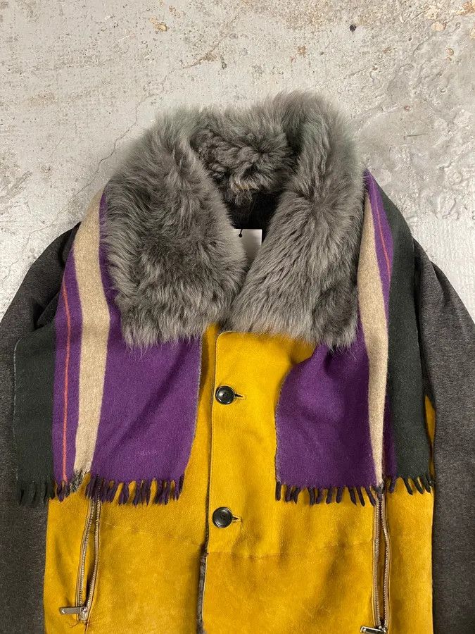 Prada AW2007 Prada Multicolored Cashmere Scarf Size ONE SIZE - 3 Thumbnail