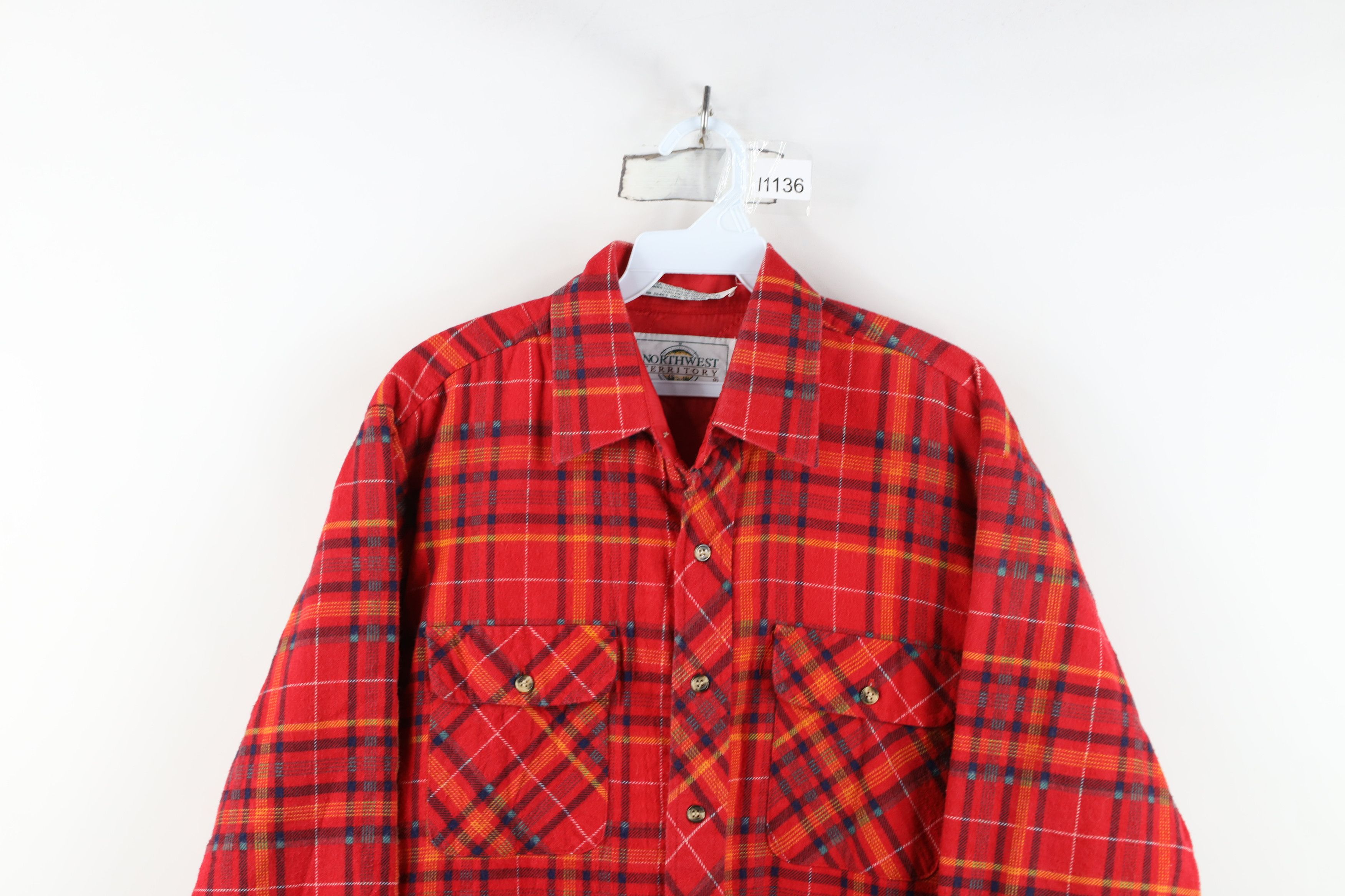 Vintage Vintage 70s 80s Streetwear Flannel Shirt Jacket Jac Shirt Size US M / EU 48-50 / 2 - 2 Thumbnail
