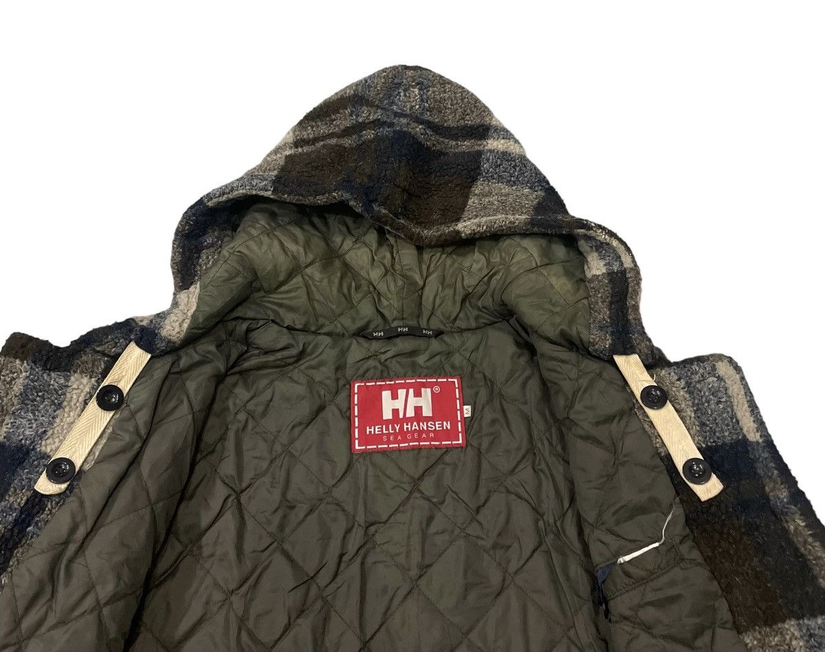 Helly Hansen Vintage Helly Hansen Duffle Fleece Hoodie Coat Jacket Size US M / EU 48-50 / 2 - 19 Thumbnail