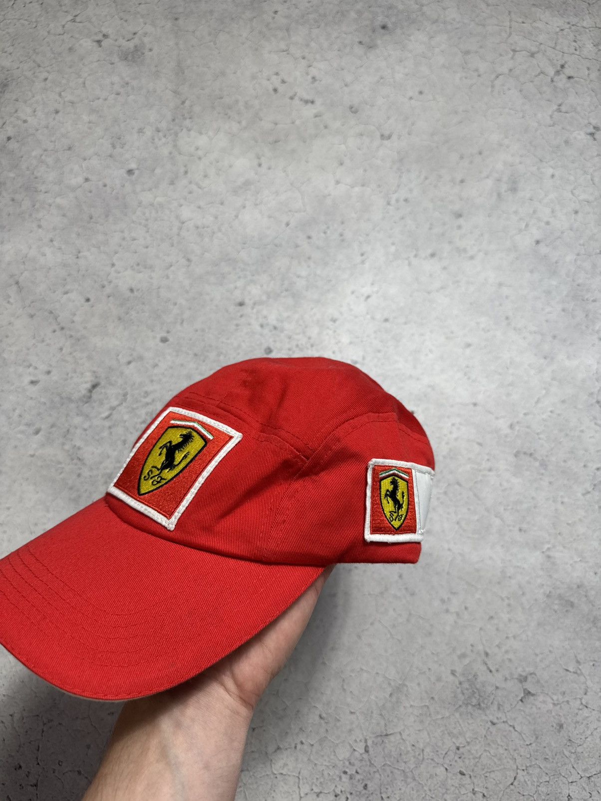 Ferrari Ferrari Vintage Racing Cap Big Logo Y2K Hype Size ONE SIZE - 2 Thumbnail