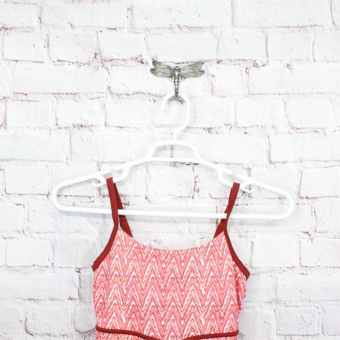 L.L. Bean LL Bean Tankini Swimsuit Top Lined Cups Print Size 4 Size S / US 4 / IT 40 - 2 Thumbnail