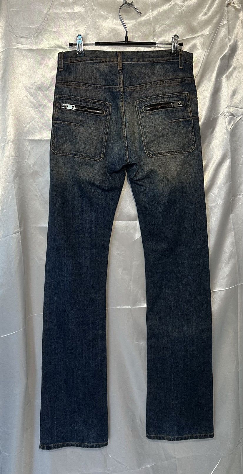 Dior Dior Homme by Hedi Slimane AW05 Rust Bootcut Zipper Denim