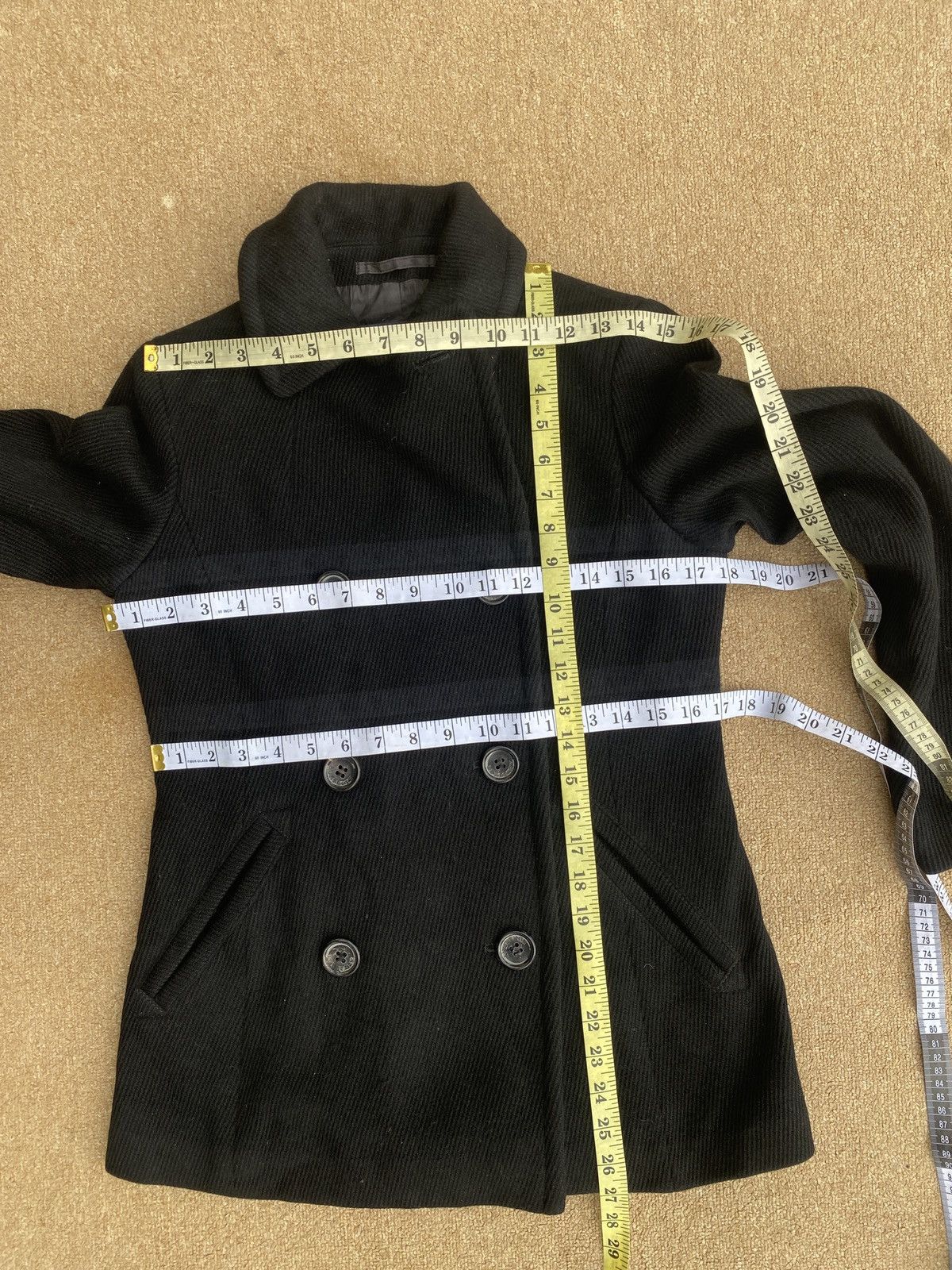 Burberry Vintage burberry fishtail jacket Size XS / US 0-2 / IT 36-38 - 3 Thumbnail