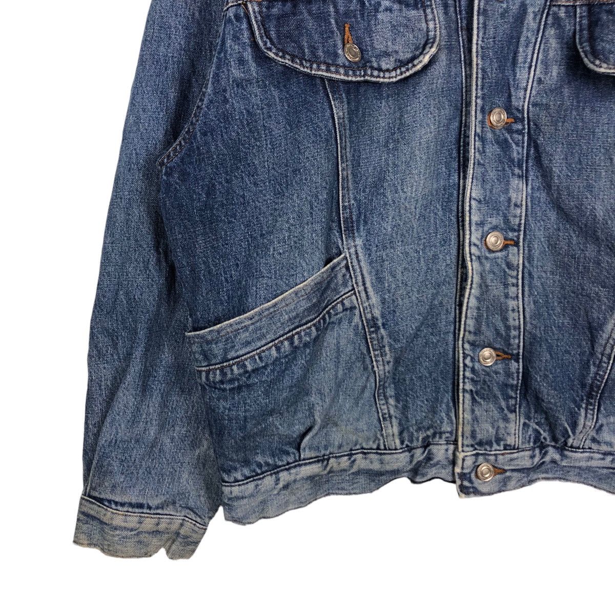 Hysteric Glamour 🔥Cropped Trucker Denim Jacket Biker BJ Spirit Japan Made Size US L / EU 52-54 / 3 - 4 Thumbnail