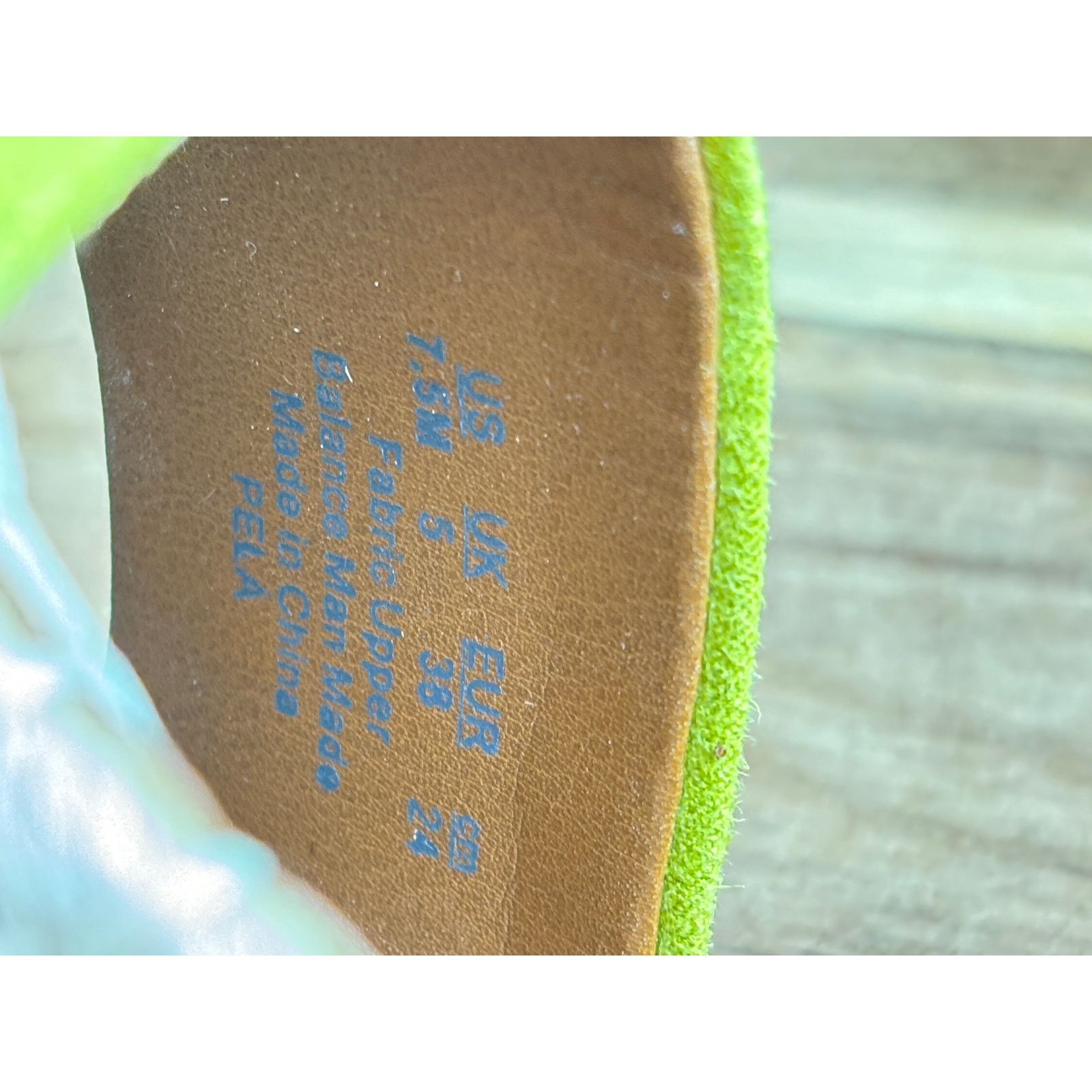 Franco Sarto Franco Sarto Pela Espadrille Platform Suede Lime Size US 7.5 / IT 37.5 - 8 Thumbnail