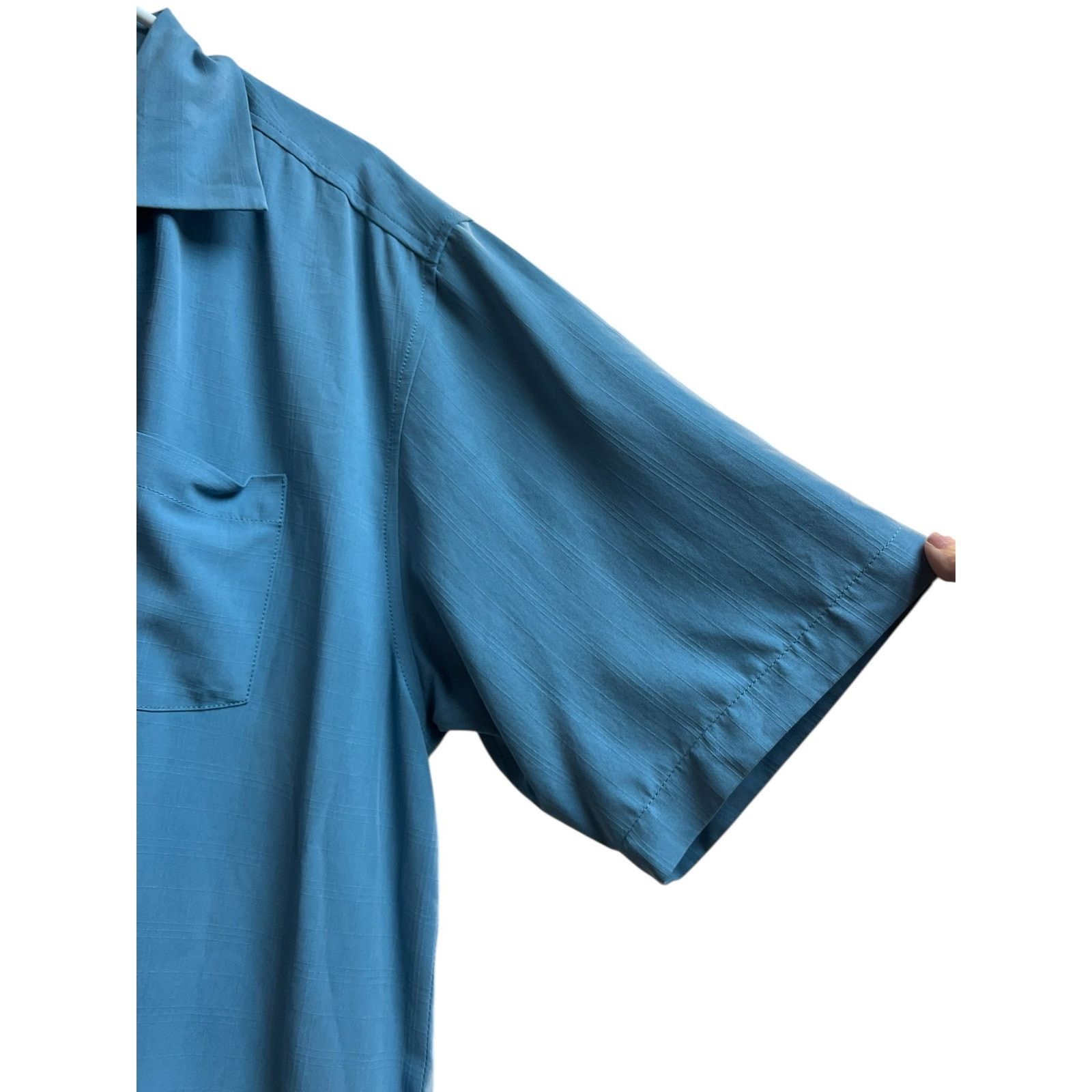 Tommy Bahama Tommy Bahama Men's Silk Camp Shirt Blue Medium Size US M / EU 48-50 / 2 - 4 Thumbnail