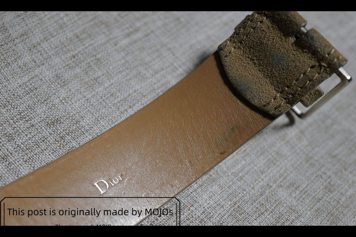 Dior Sz 85 Dior Homme 04AW VOTC Runway Suede Belt Size ONE SIZE - 4 Thumbnail
