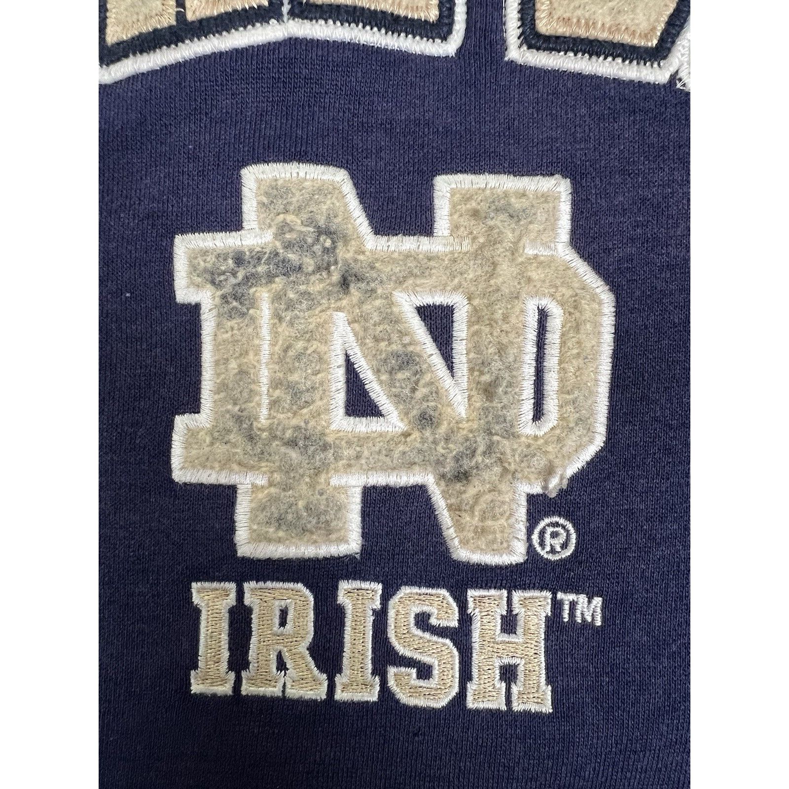 Colosseum Athletics Vintage Notre Dame Fighting Irish Hoodie Sweatshirt Size L E Size US L / EU 52-54 / 3 - 3 Thumbnail