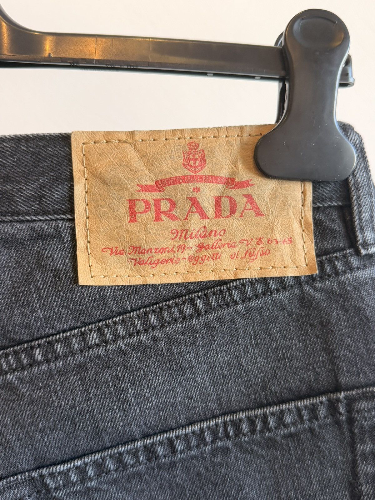 Prada Prada Five-pocket Denim Jeans Enamel Triangle Logo Size 31 Size US 31 - 6 Thumbnail