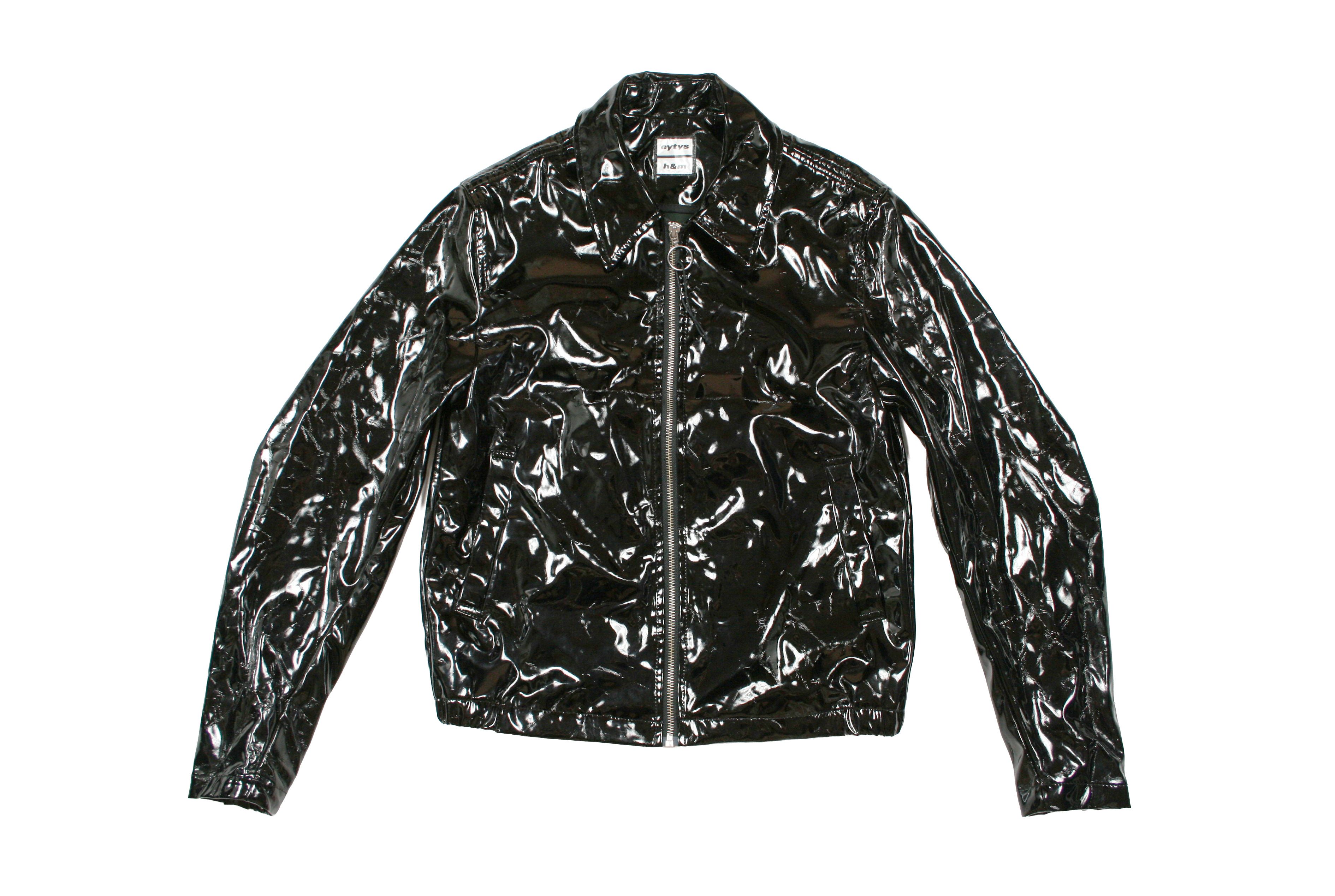Eytys X H&M Latex Vinyl Patent Jacket Size XS / US 0-2 / IT 36-38 - 1 Thumbnail