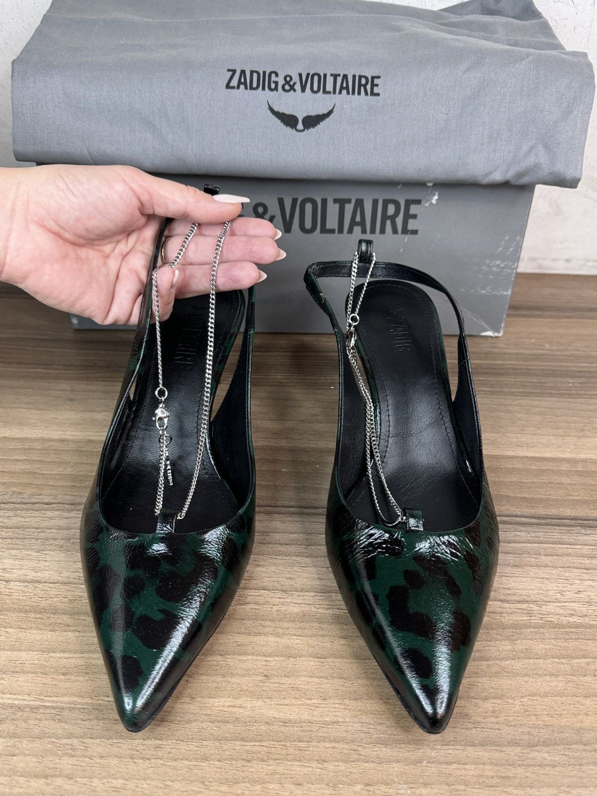 Zadig & Voltaire Beautiful heeled shoes zadig & voltaire size 8 Size US 8 / IT 38 - 2 Thumbnail