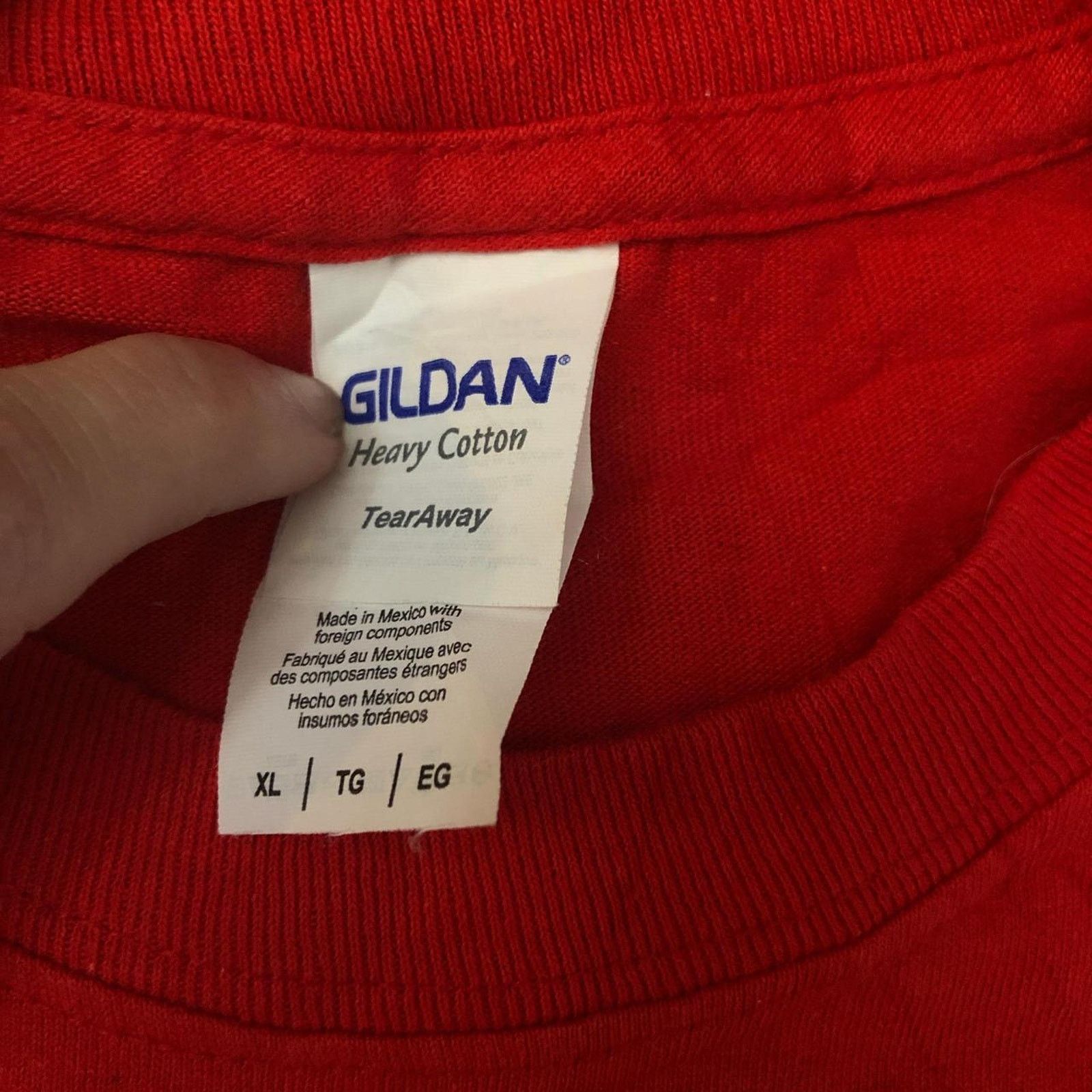 Gildan Men’s Red ‘Lil Devils Youth Wrestling Program’ Graphic Tee Size US XL / EU 56 / 4 - 5 Thumbnail