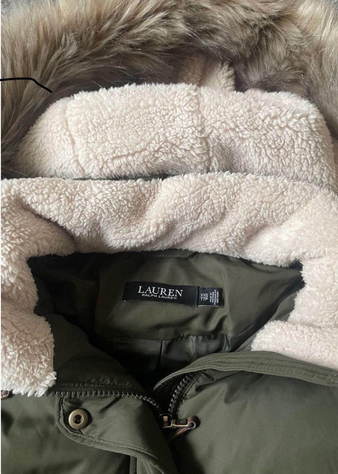 Lauren Ralph Lauren Ralph Lauren Parka Faux Fur Size XXS / US 00 / IT 34 - 2 Thumbnail