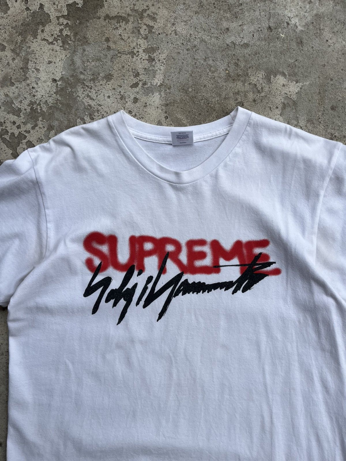 Supreme FW20 Supreme x Yohji Yamamoto Big Logo T-shirt Tee Size US M / EU 48-50 / 2 - 2 Thumbnail