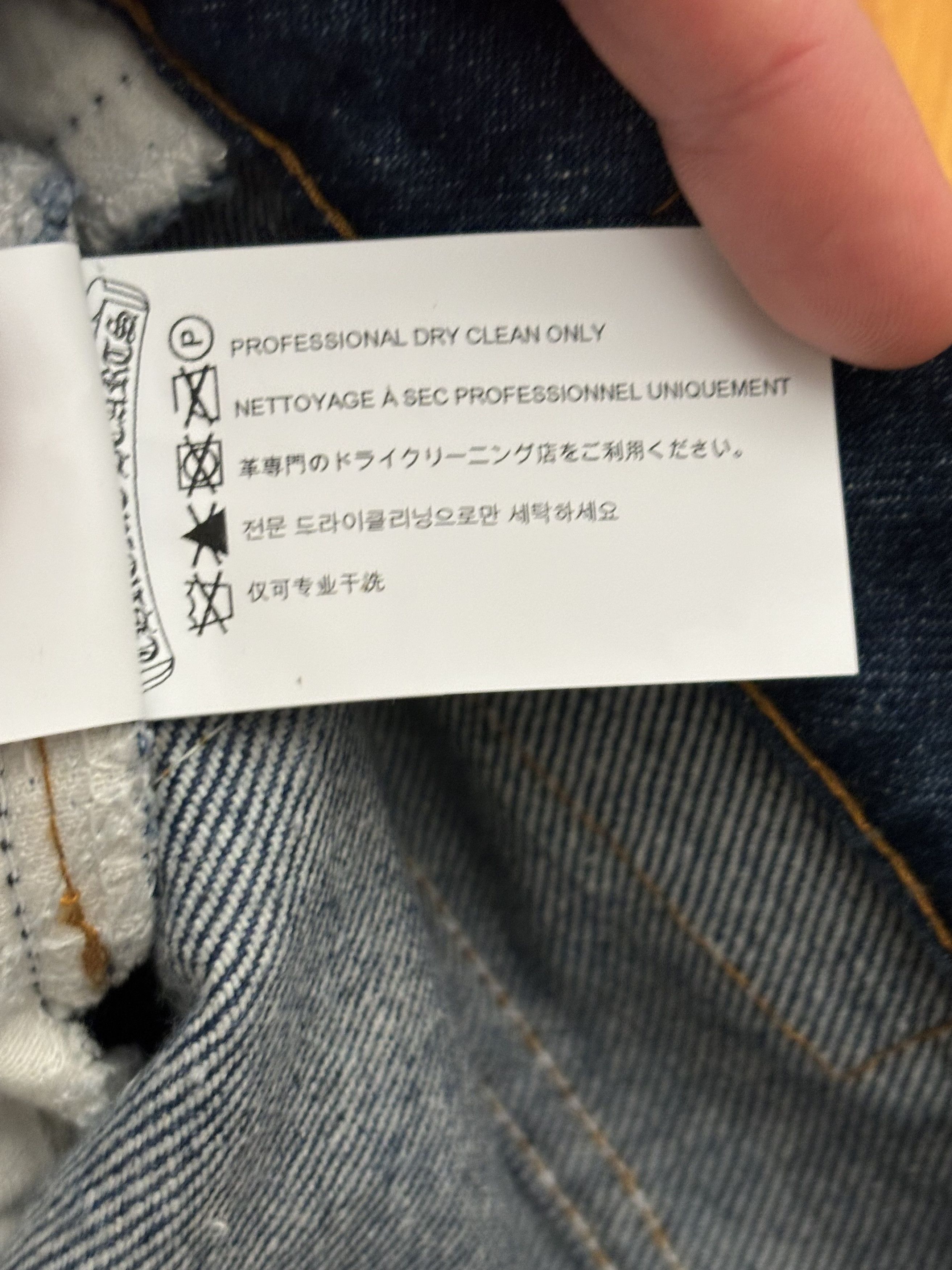 Chrome Hearts 🚭 CLASSIC GRAIL 🚭 CHROME HEARTS VINTAGE PATCHED LEVI’S Size US 33 - 17 Thumbnail