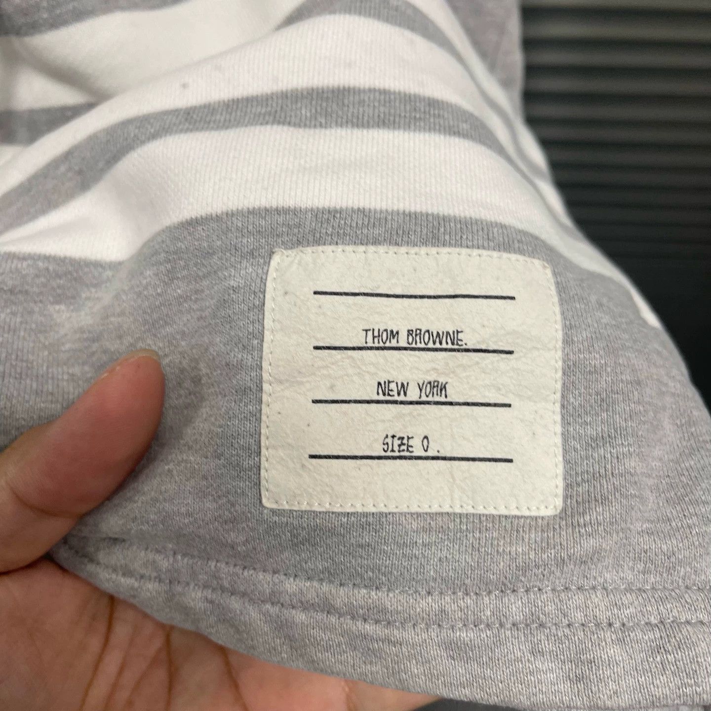 Thom Browne Thom Browne Gray Knit 4-Bar Short 0 95 New Size 25" / US 0 / IT 36 - 4 Thumbnail