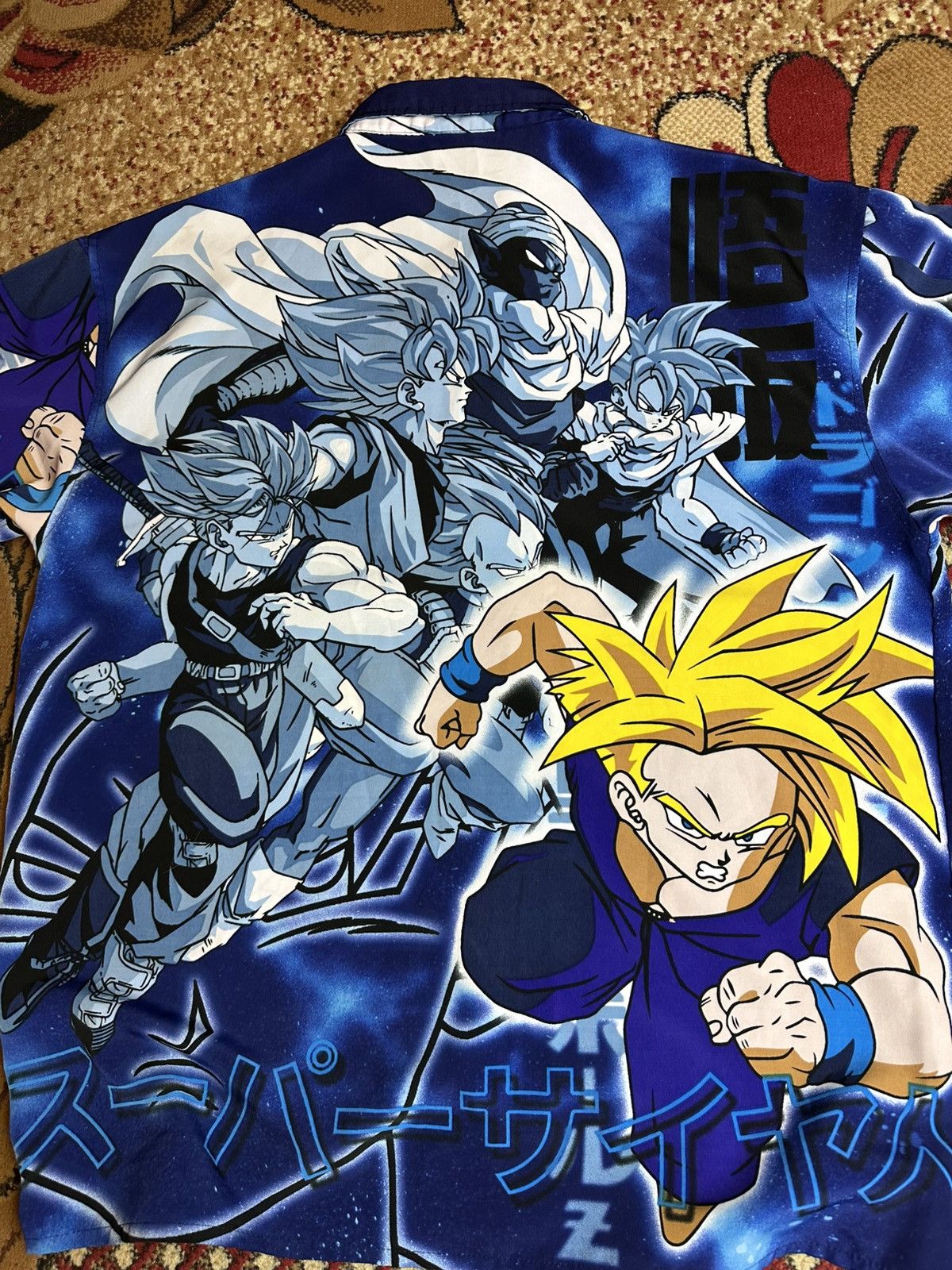 Japanese Brand × Vintage Vintage short sleeve dragon ball z button up L/XL anime art Size US L / EU 52-54 / 3 - 5 Thumbnail