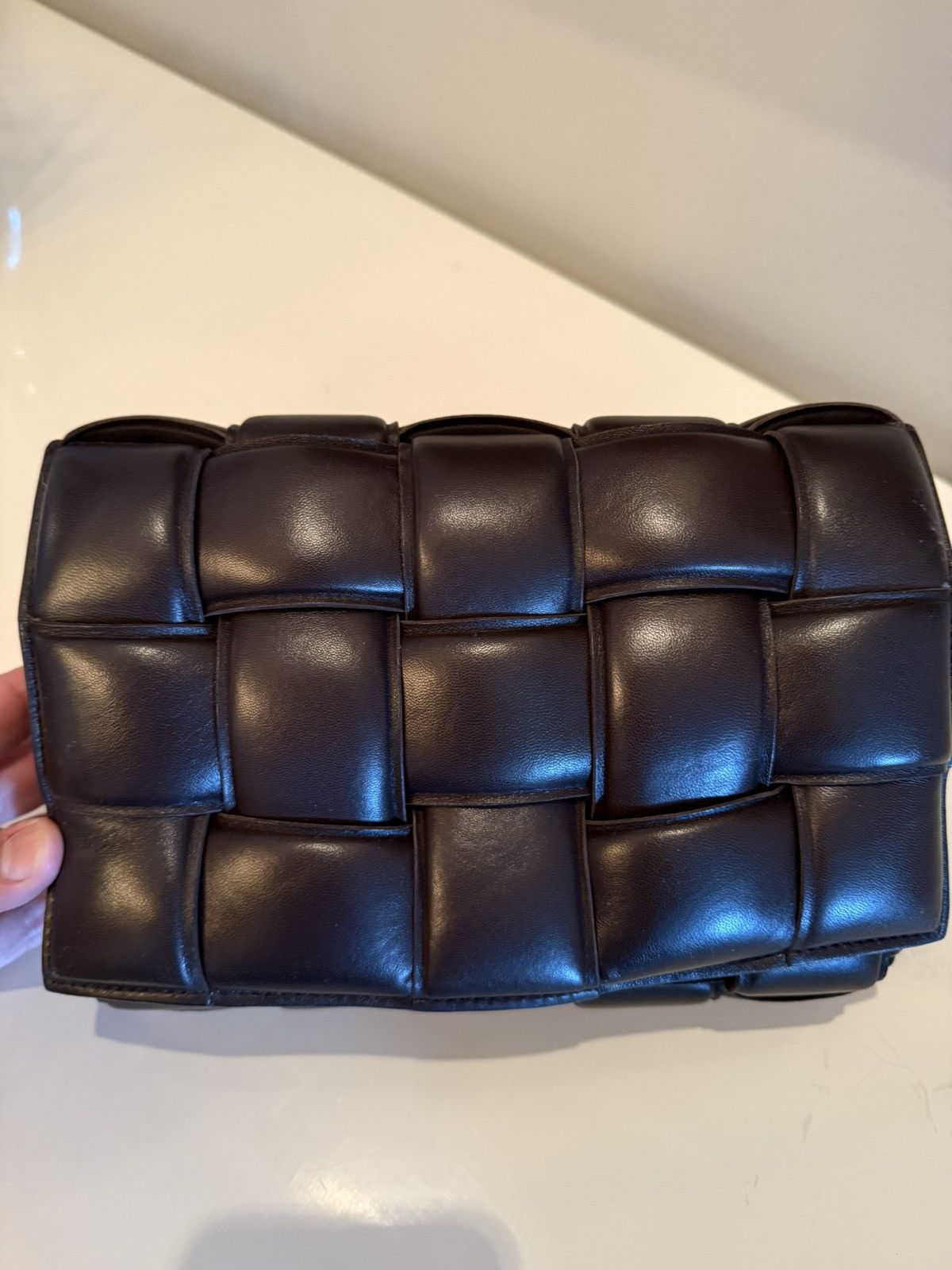 Bottega Veneta Bottega Veneta padded cassette in fondant Size ONE SIZE - 6 Thumbnail