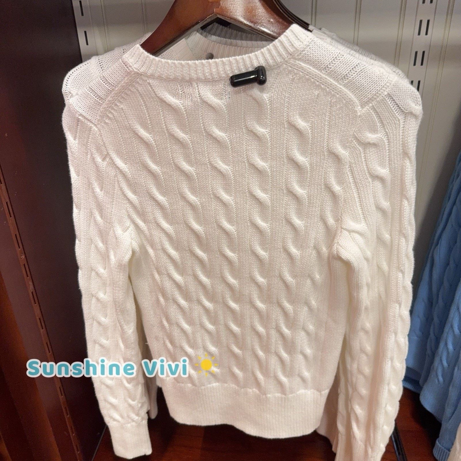 Ralph Lauren NWT Polo Ralph Lauren Cable Knit Cardigan Sweater White XS Size XS / US 0-2 / IT 36-38 - 2 Thumbnail