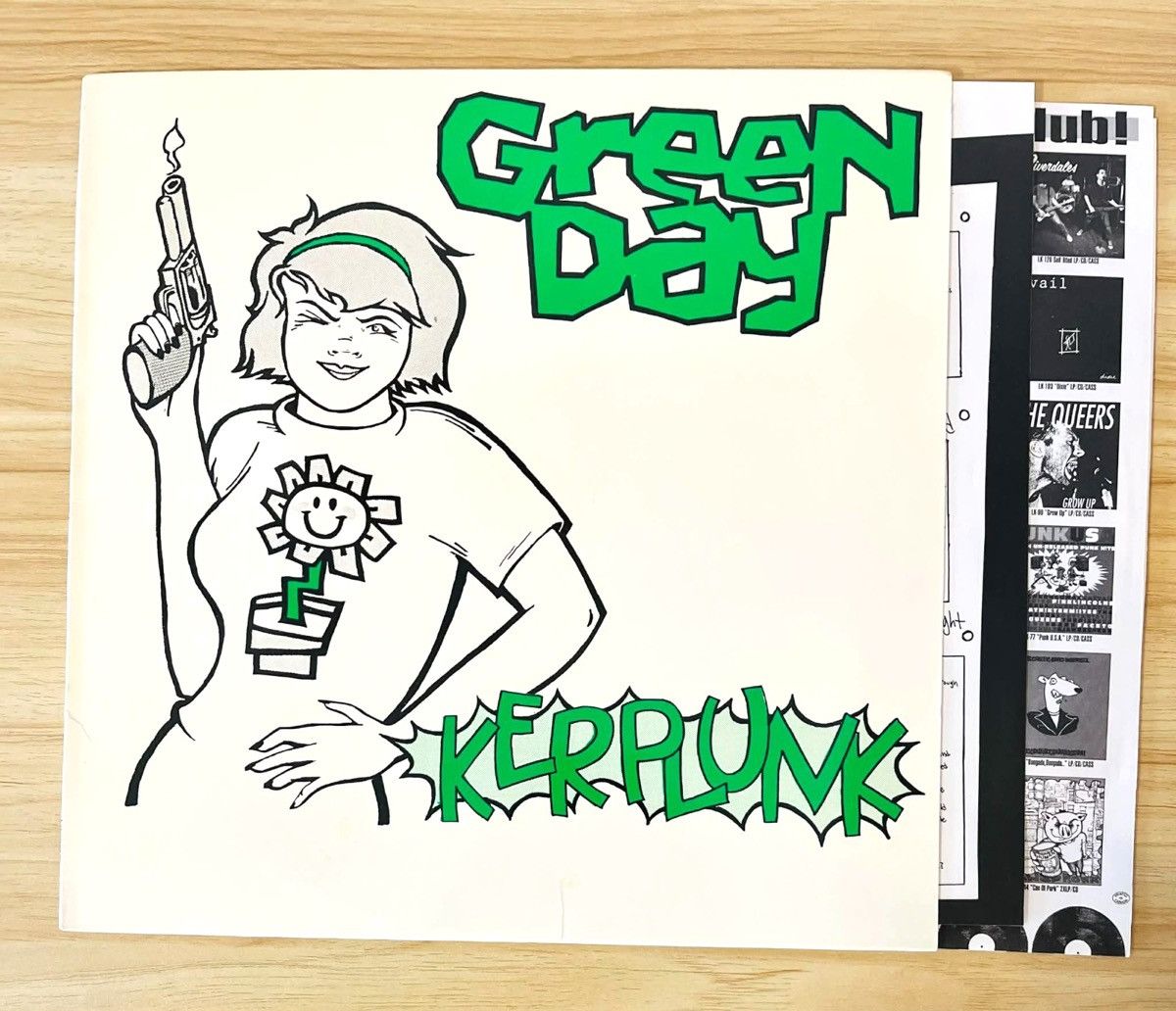 Brain Dead 1991 GREEN DAY Kerplunk! 2000 Light Years Away T-SHiRT Size US XL / EU 56 / 4 - 18 Thumbnail