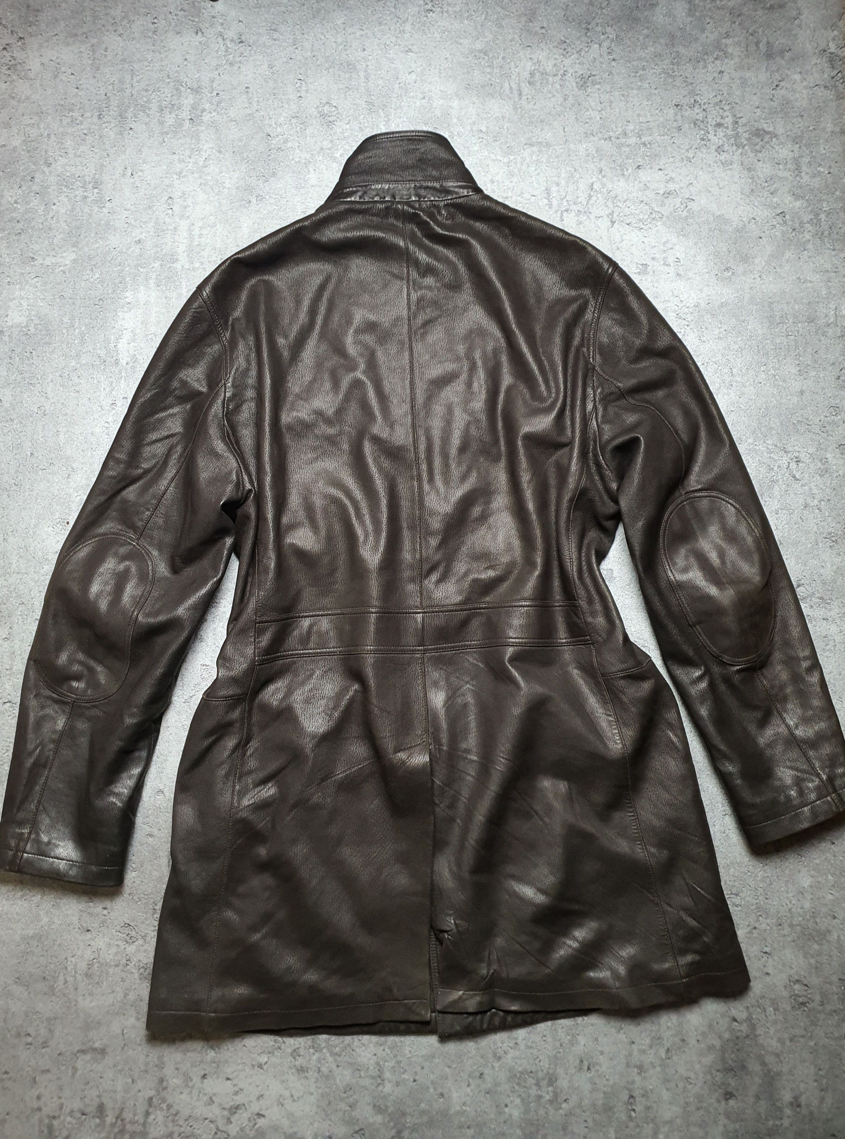 Ermenegildo Zegna Leather coat Ermenegildo Zegna original rare luxury item Size US L / EU 52-54 / 3 - 2 Thumbnail