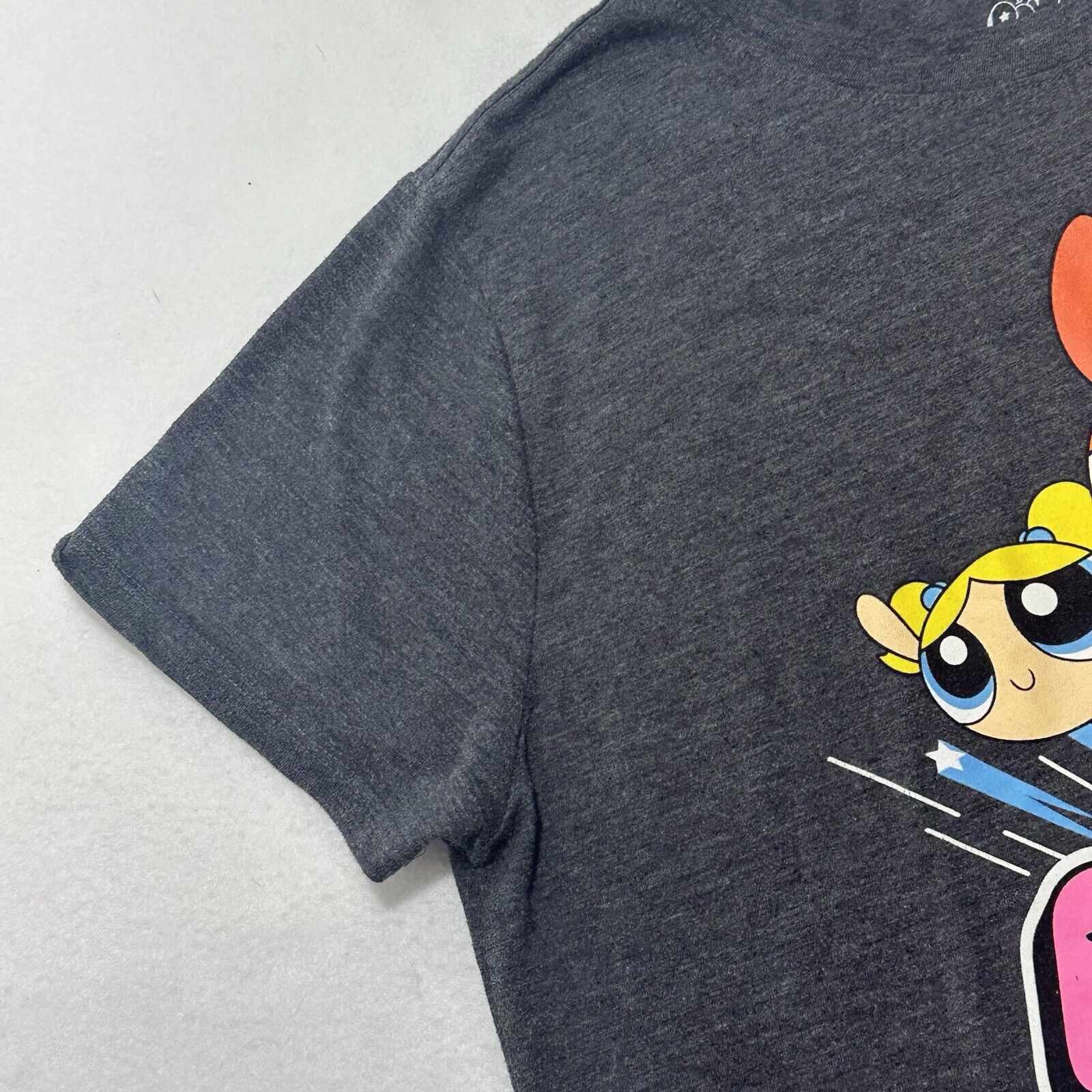 Cartoon Network Cartoon Network Powerpuff Girls XXL Gray Graphic T Shirt Size XXL / US 16-18 / IT 52-54 - 4 Thumbnail