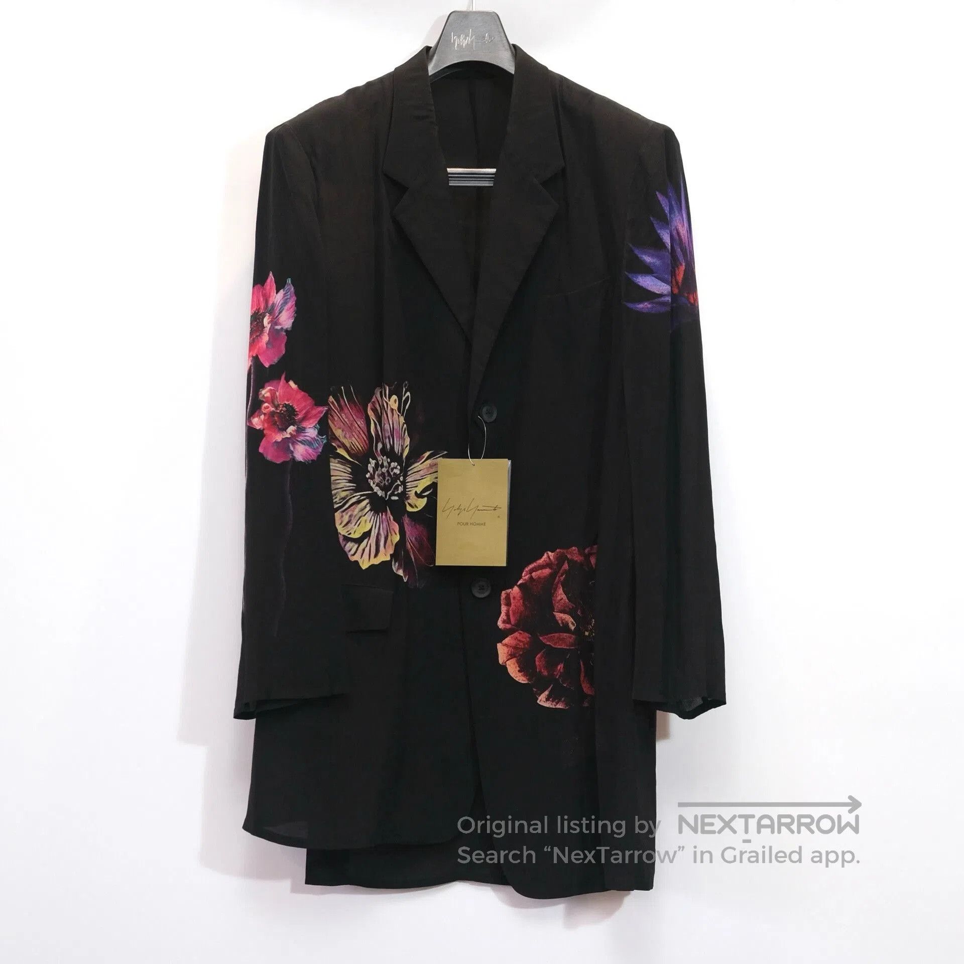 Yohji Yamamoto Yohji Yamamoto Floral Silk Suit. Size US M / EU 48-50 / 2 - 1 Thumbnail