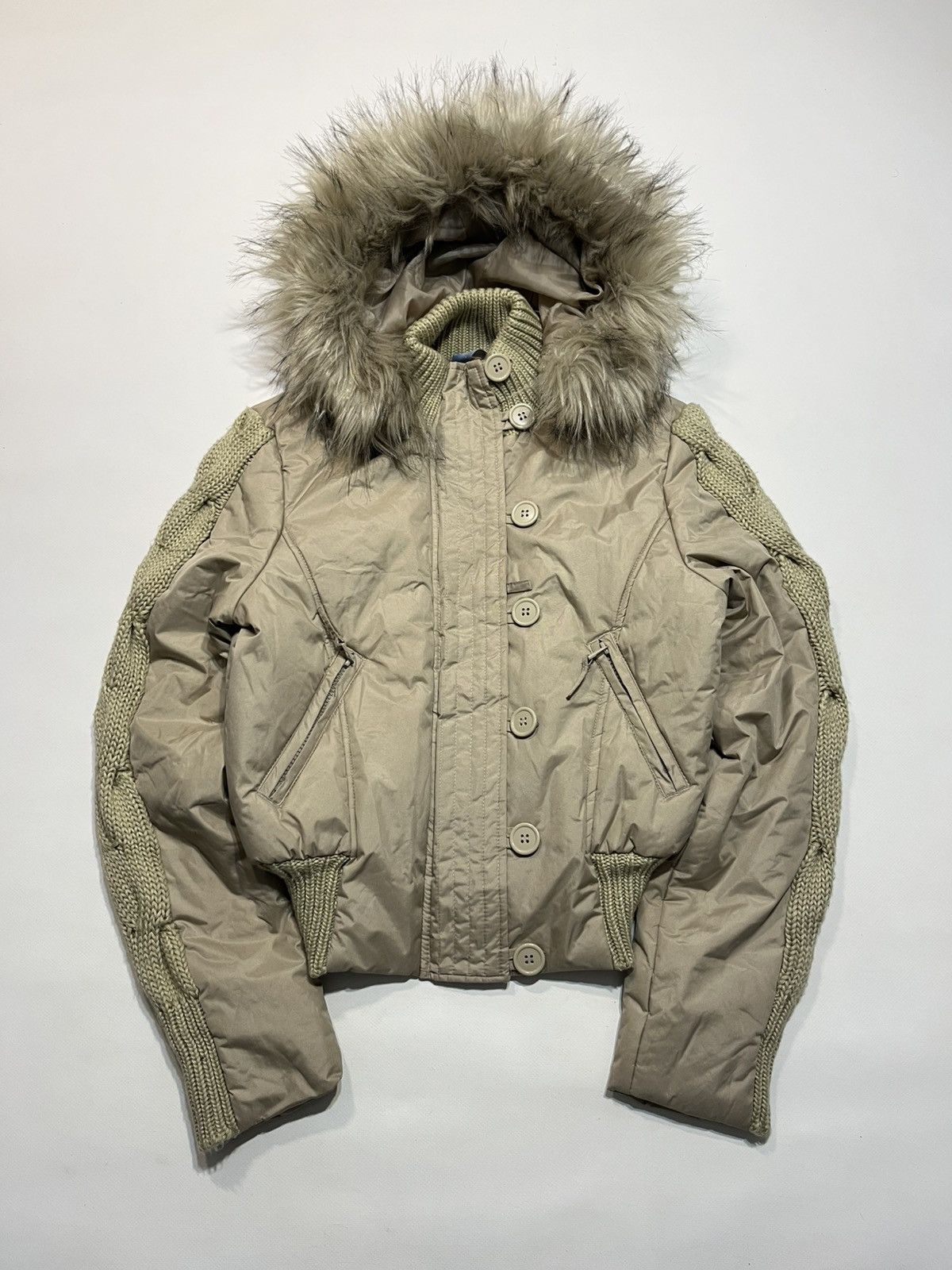 Vintage If Six Was Nine LGB 2000s Style Y2K Fur Jacket