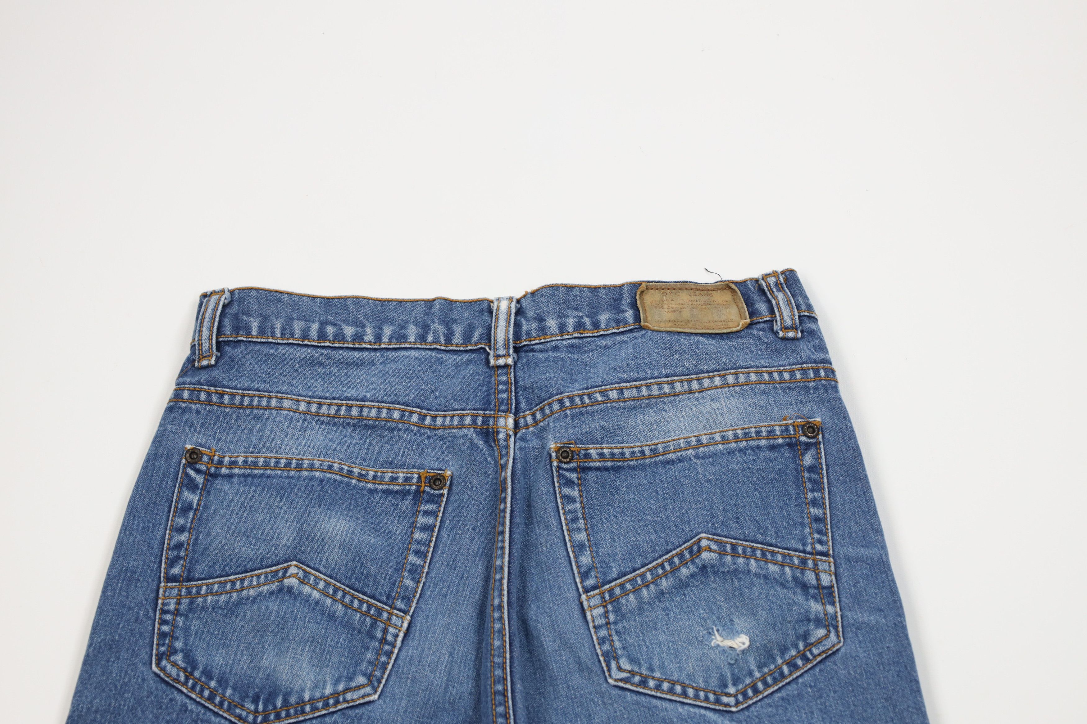 Vintage Vintage 70s 80s Streetwear Straight Leg Denim Jeans Blue Size 28" / US 6 / IT 42 - 9 Thumbnail