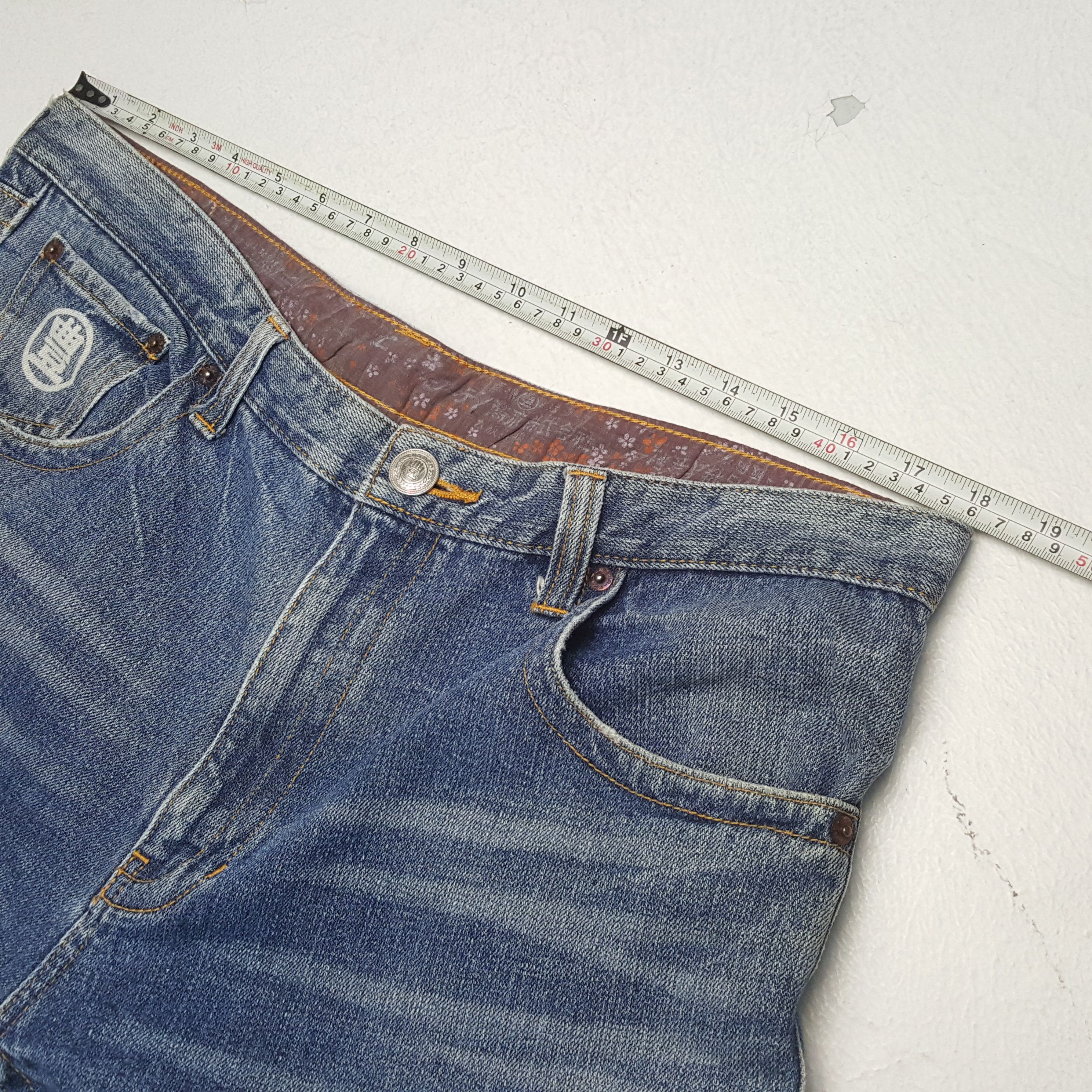 Designer × Japanese Brand × Vintage Vintage Japanese Fashion Brand Traditional Style Jeans Size US 36 / EU 52 - 7 Thumbnail