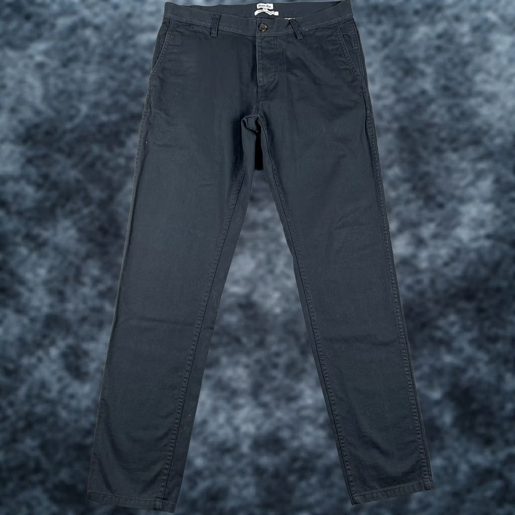 Steven Alan Steven Alan Pants Slim Fit Blue Cotton Chino 30x31 Mens Size US 30 / EU 46 - 1 Thumbnail