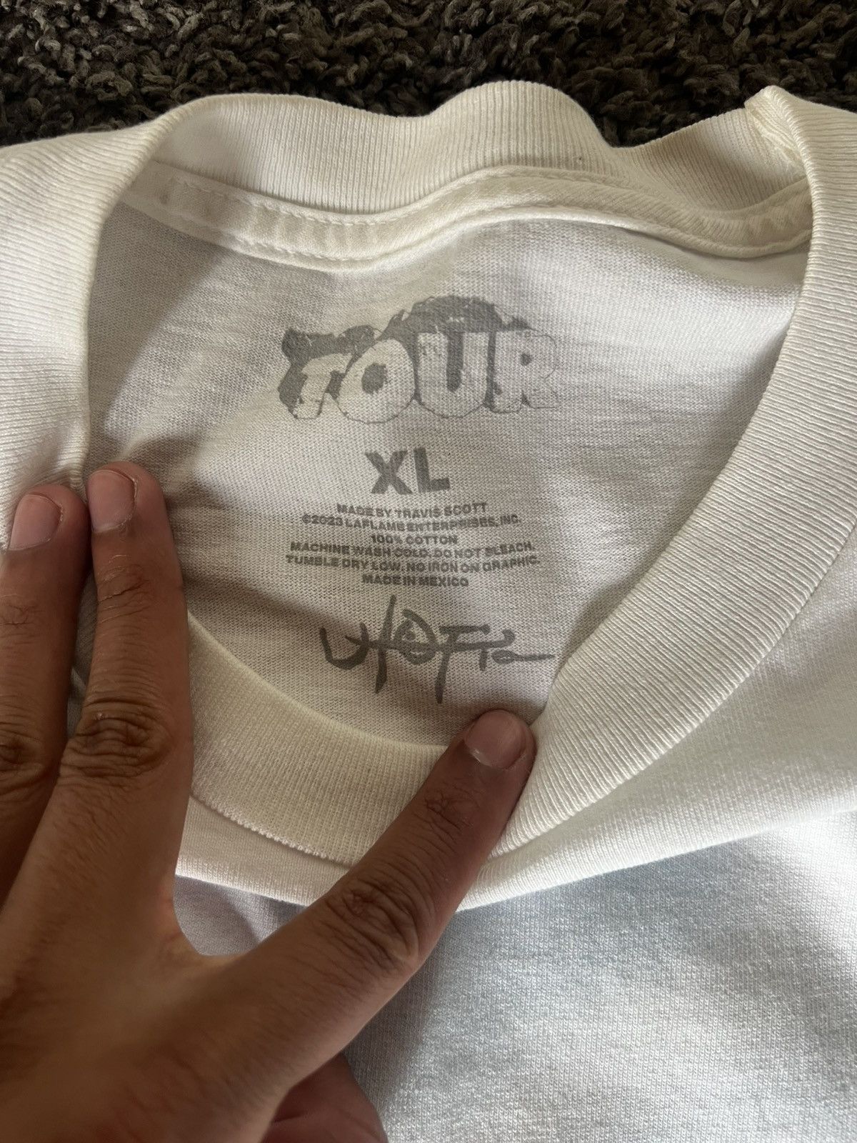 Travis Scott Travis Scott utopia Circus Maximus 2023 Tee XL Size US XL / EU 56 / 4 - 3 Thumbnail