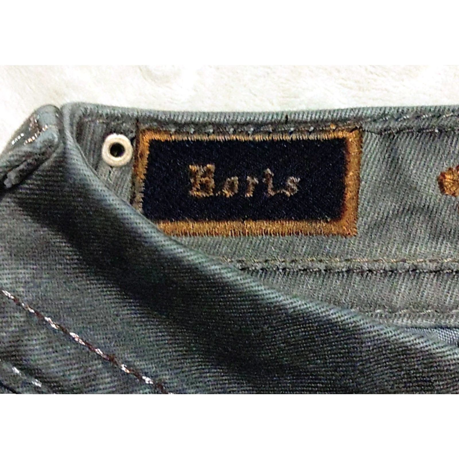 Vintage Rock Revival Jeans 5-Pocket Design Slim Cropped 25x27 Gray Cotton Blend Denim Women’s Clothing Size 42" / US 20 - 6 Thumbnail