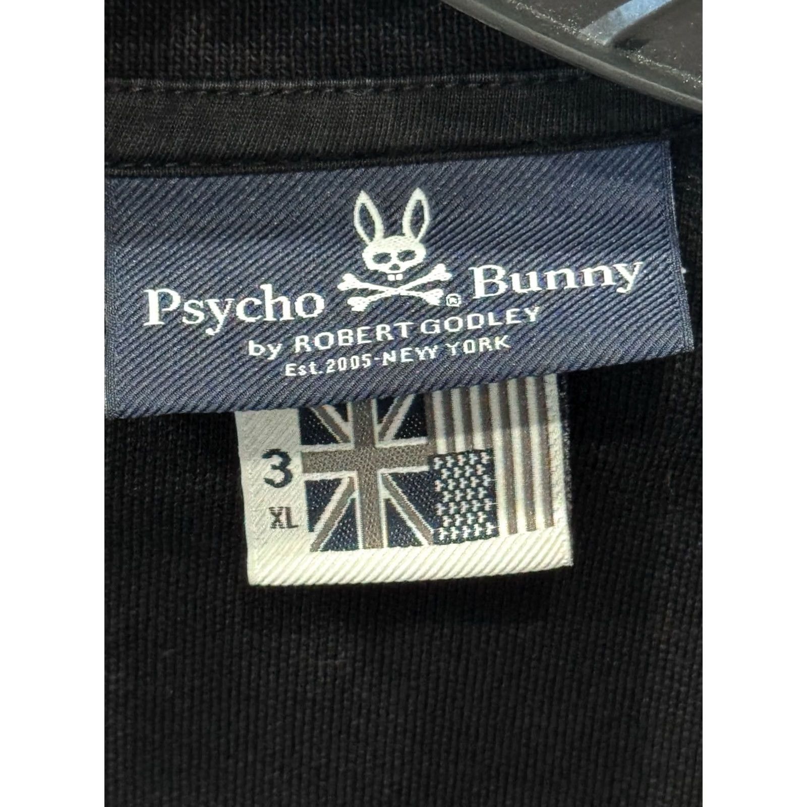 Psycho Bunny Psycho Bunny Polo Shirt Men 3XL Black EMbroidered Multicolor Polo Shirt Mens XXXL Size US XXL / EU 58 / 5 - 5 Thumbnail