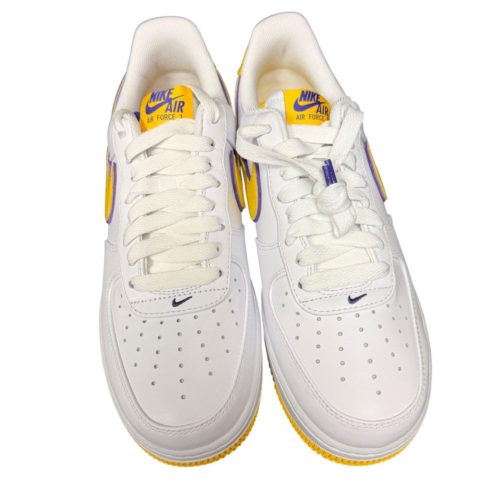 Nike Nike Kobe Bryant Air Force 1 Low Retro QS Lakers FZ1151-100 Size US 8.5 / EU 41-42 - 2 Thumbnail