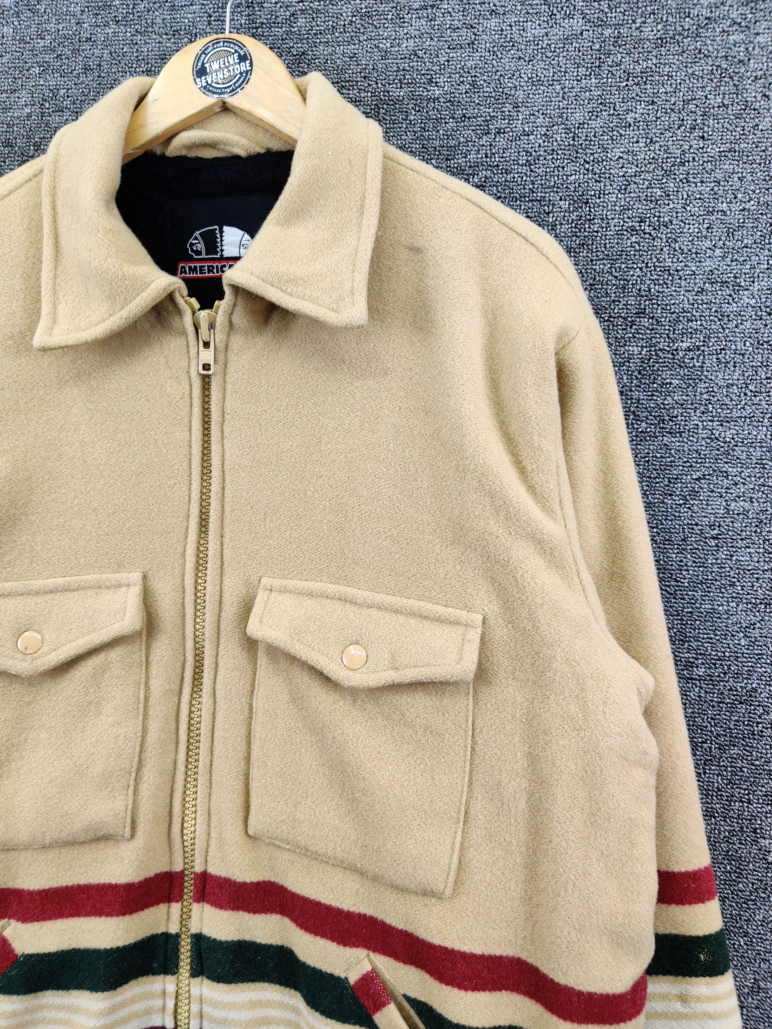 Japanese Brand Vintage Americanino Wool Coat Nice Design Size US M / EU 48-50 / 2 - 5 Thumbnail