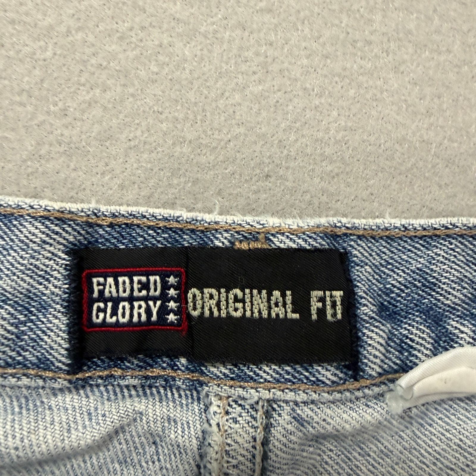 Vintage Vintage Faded Glory Jean Shorts Men's 32 Blue 10" Inseam Size US 32 / EU 48 - 5 Thumbnail