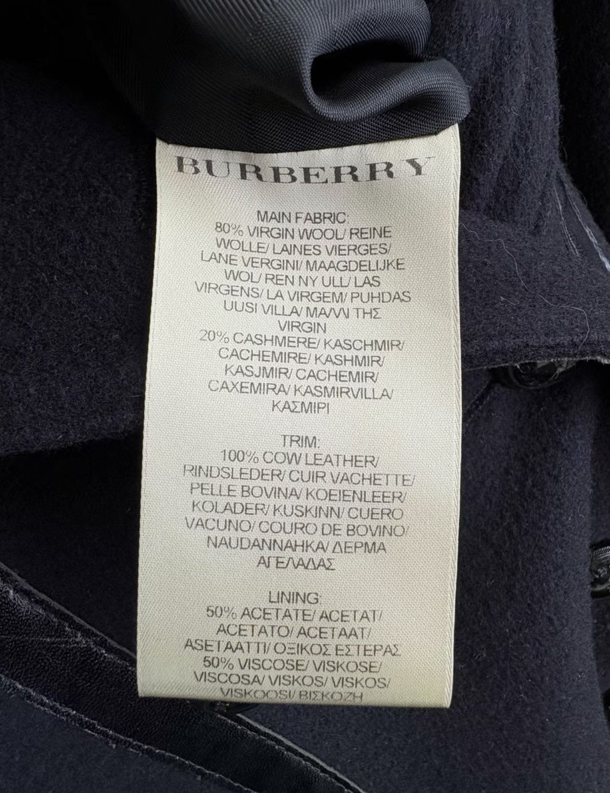 Burberry BURBERRY Cashmere Coat K1 Size XS / US 0-2 / IT 36-38 - 5 Thumbnail