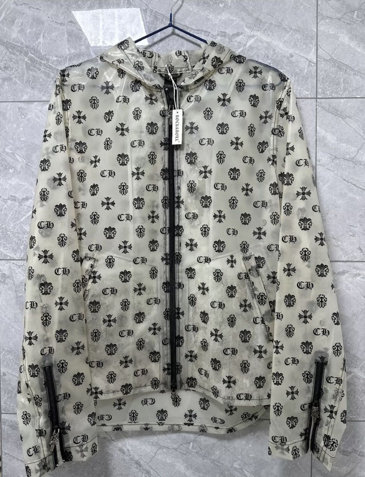 Chrome Hearts Chrome hearts transparent raincoat Size US M / EU 48-50 / 2 - 1 Thumbnail