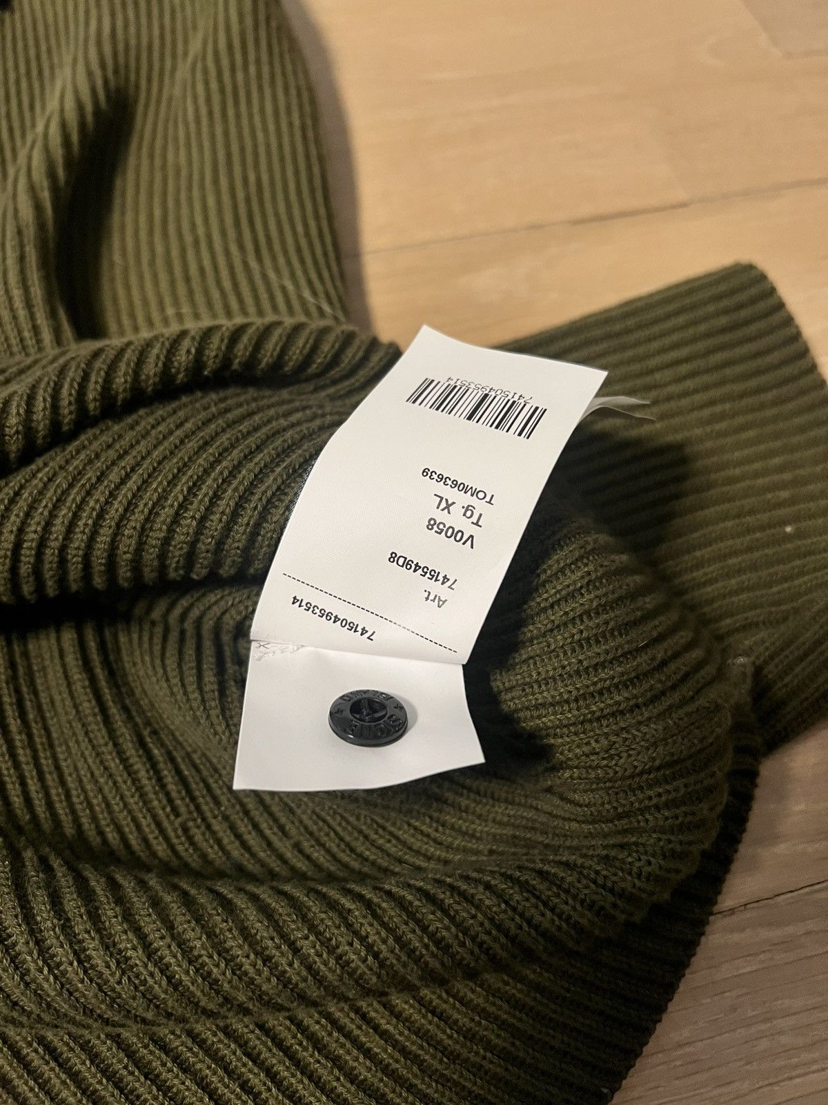 Stone Island Stone island knitted sweater Size US XL / EU 56 / 4 - 7 Thumbnail