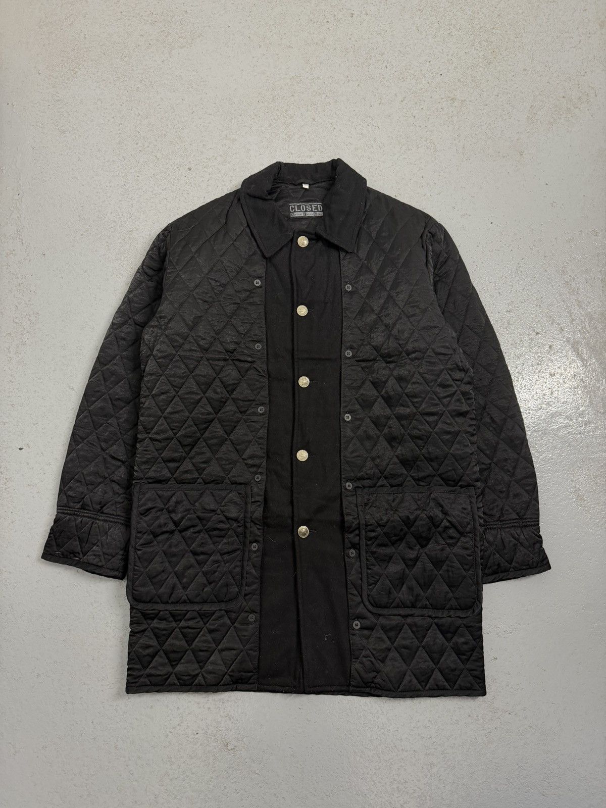 CLOSED × Marithe + Francois Girbaud 80s Marithe Francois Girbaud For Closed Quilted Jacket Size US M / EU 48-50 / 2 - 2 Thumbnail