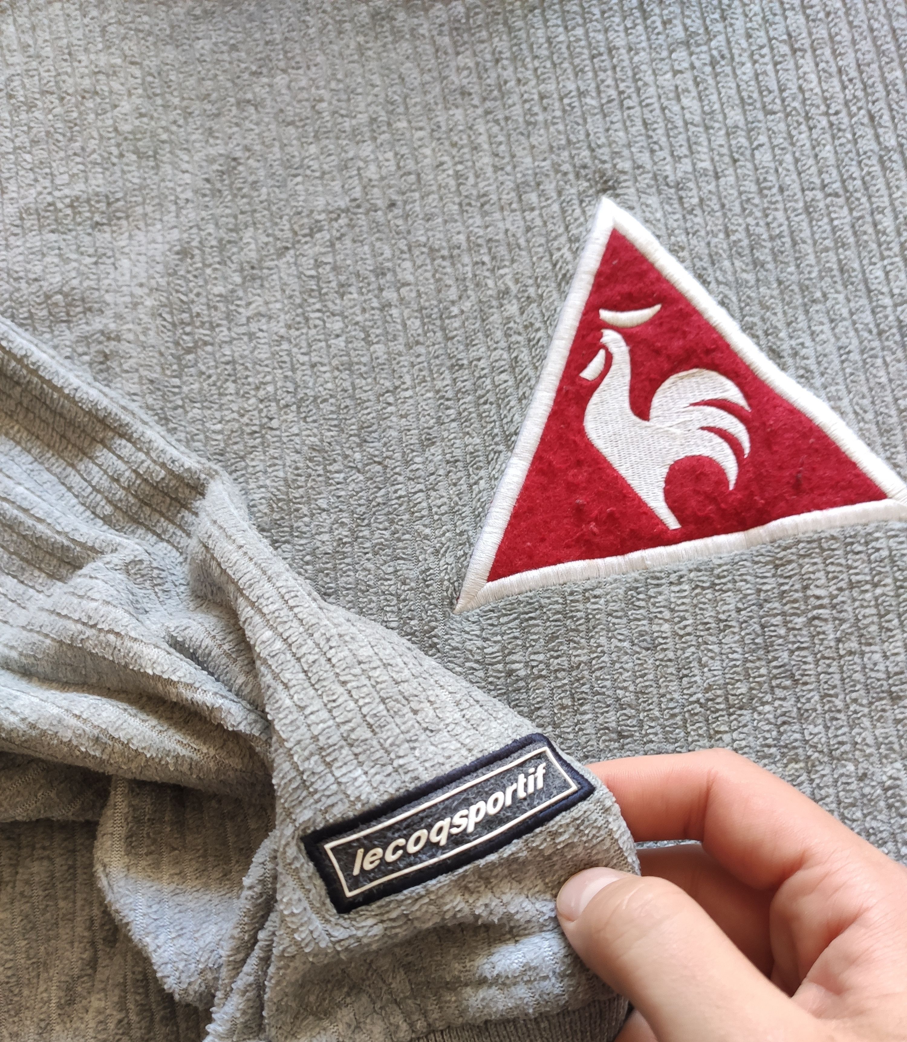 Le Coq Sportif × Vintage Vintage Le Coq Sportif boxy hoodie unisex men Size US S / EU 44-46 / 1 - 4 Thumbnail