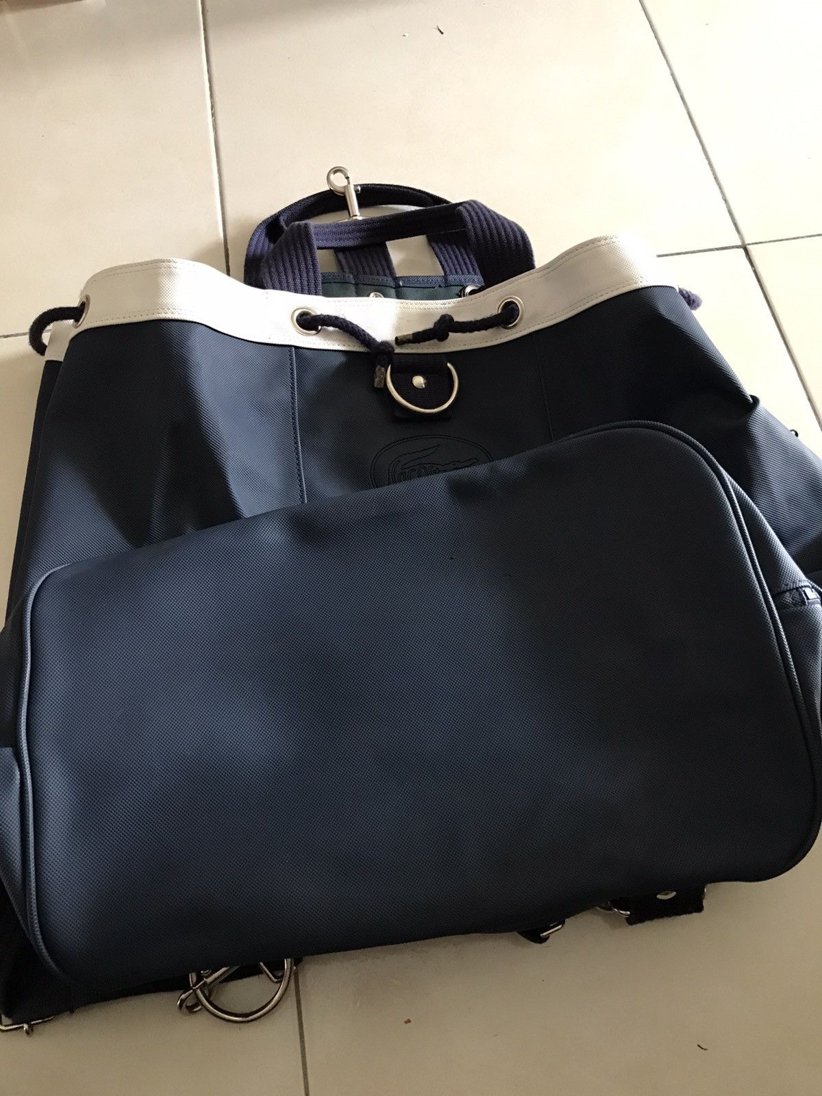 Lacoste × Vintage Lacoste Sailing Gear Bag Size ONE SIZE - 10 Thumbnail