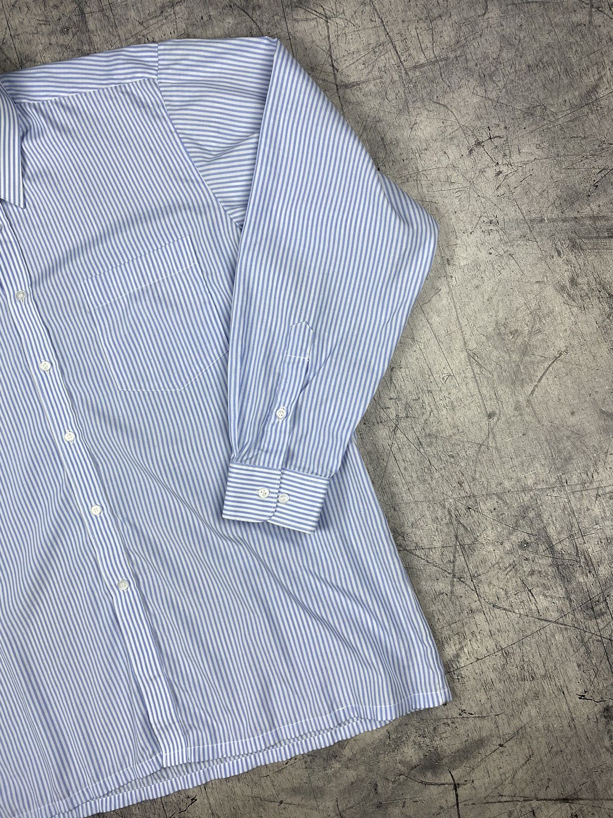 Burberry Vintage Burberry’s Striped Button Up Shirt Size US L / EU 52-54 / 3 - 4 Thumbnail