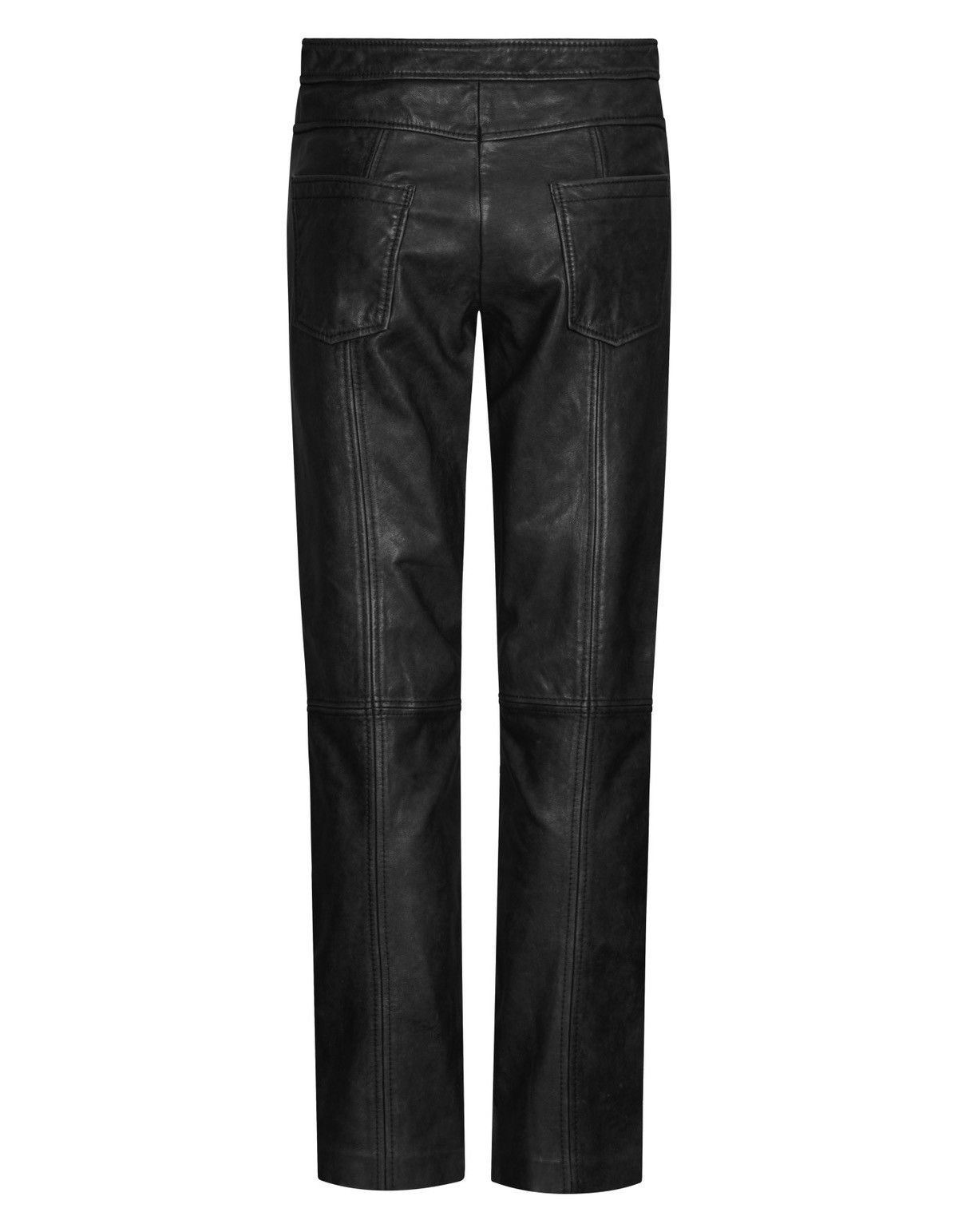 Han Kjobenhavn SS23 !DSWT! Han Kjobenhavn "HK" Knee Logo Leather Pants Size US 32 / EU 48 - 5 Thumbnail