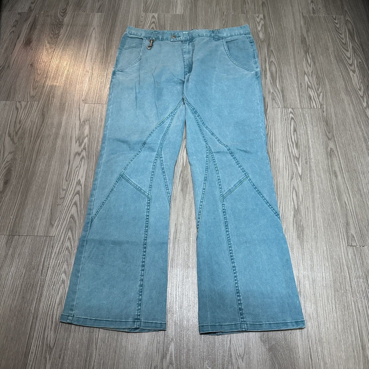 Japanese Brand Spin Spin Patern Break Pants Size 36" / US 14 / IT 50 - 1 Thumbnail