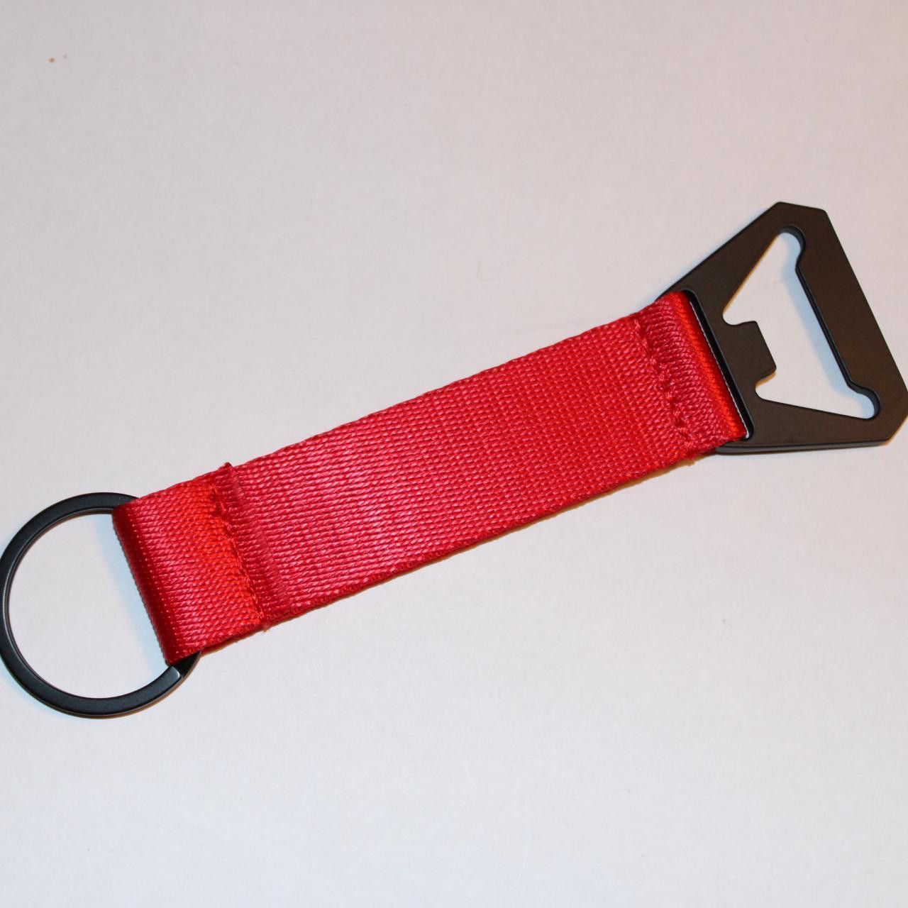 Supreme Supreme Bottle Opener Webbing Keychain - Red Size ONE SIZE - 3 Thumbnail